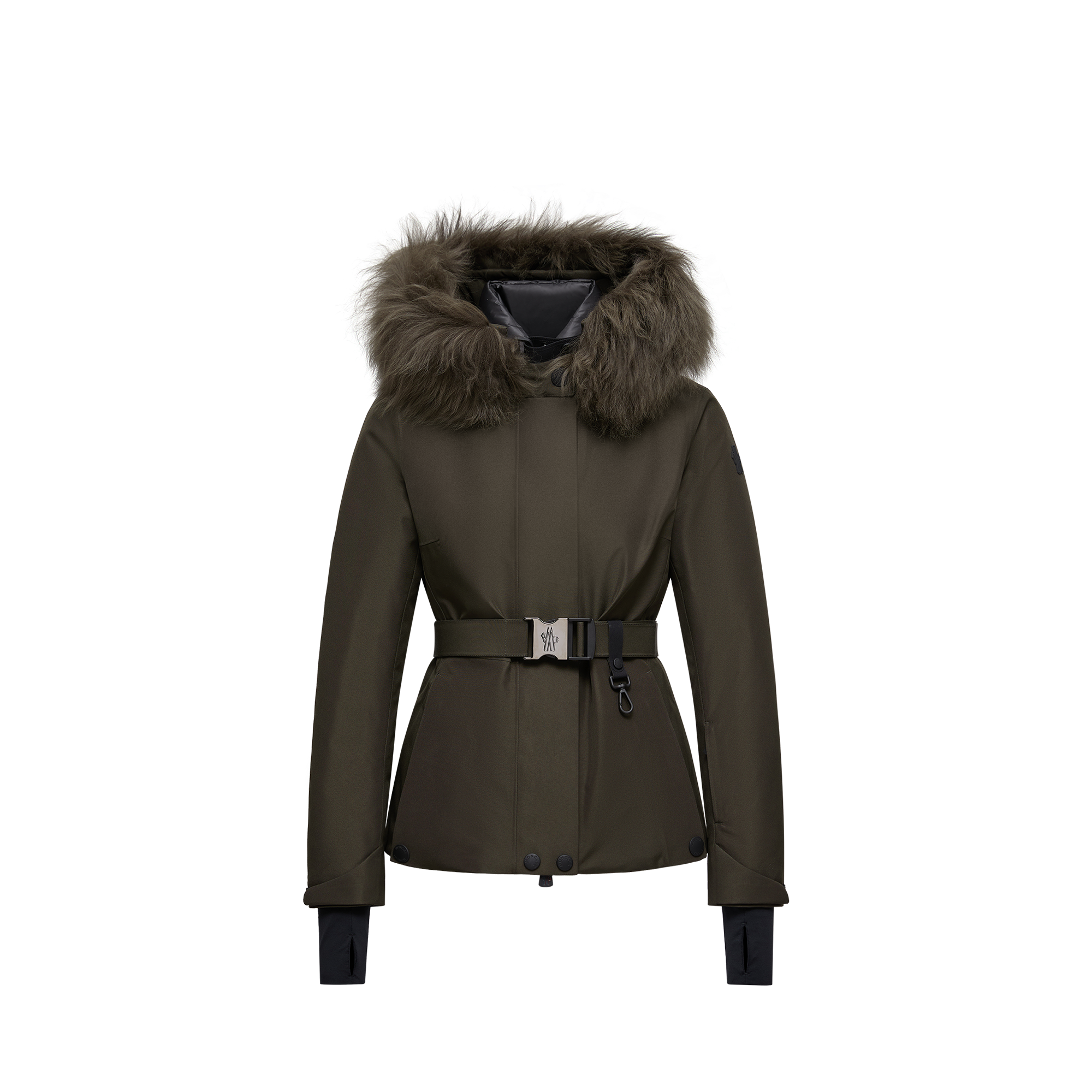 MONCLER GRENOBLE Women's Ski Jacket - GORE-TEX - Down - Green - Size 3