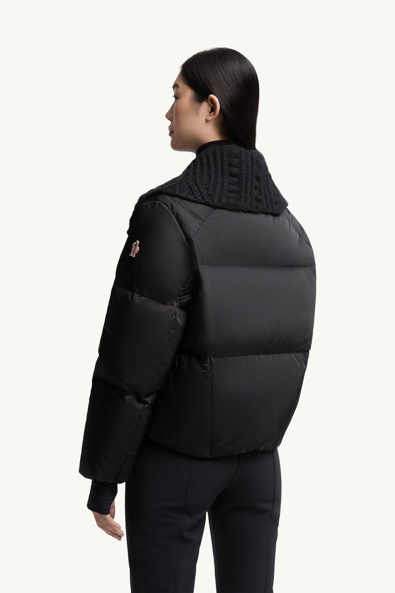 Furtschellas Daunen-Skijacke mit Wollbesatz Damen Schwarz Moncler 4