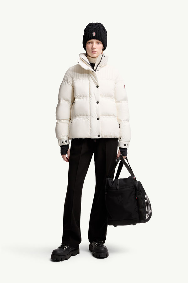 Anglin Down Ski Jacket Women White Moncler 0