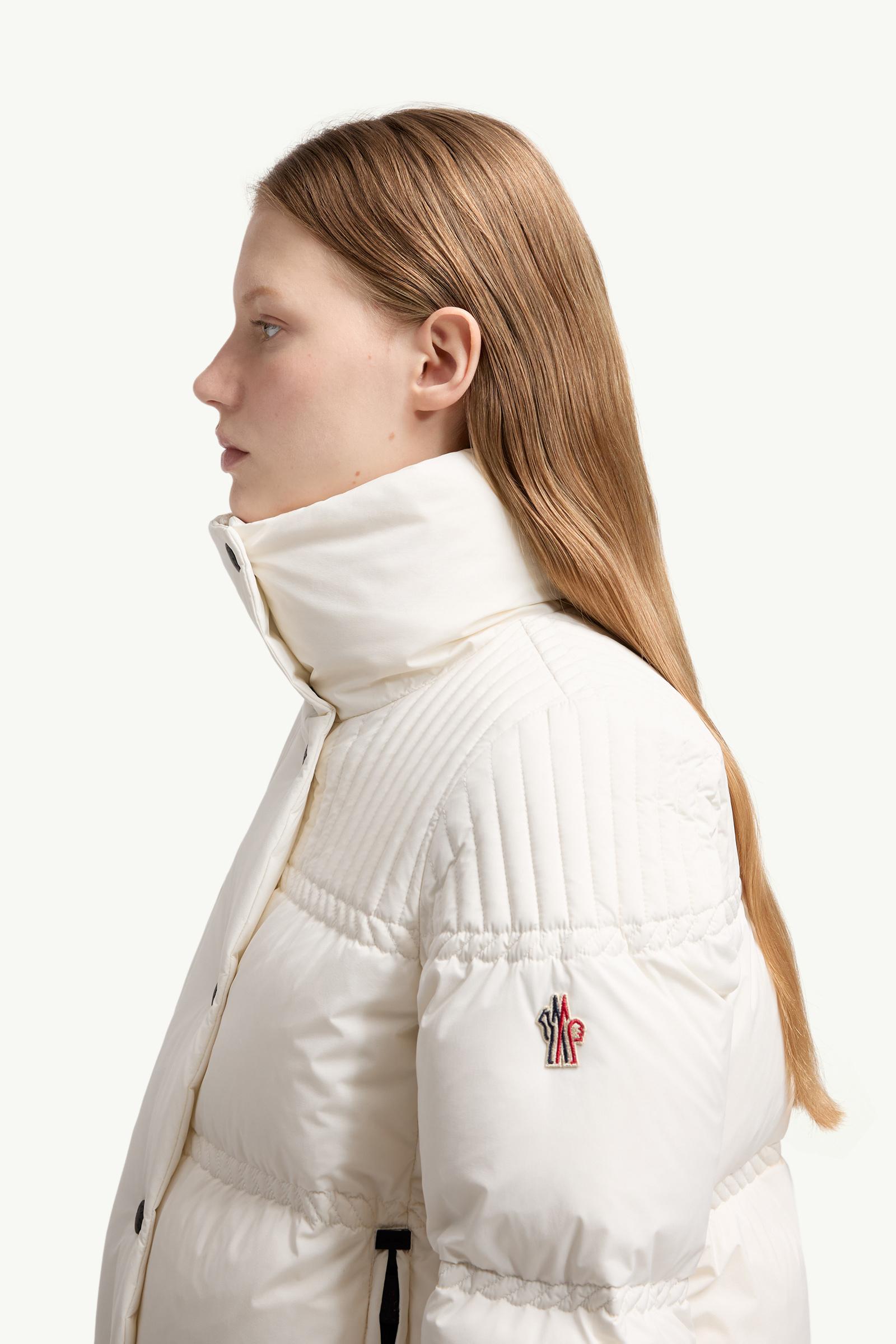 Anglin Down Ski Jacket Women White Moncler 1