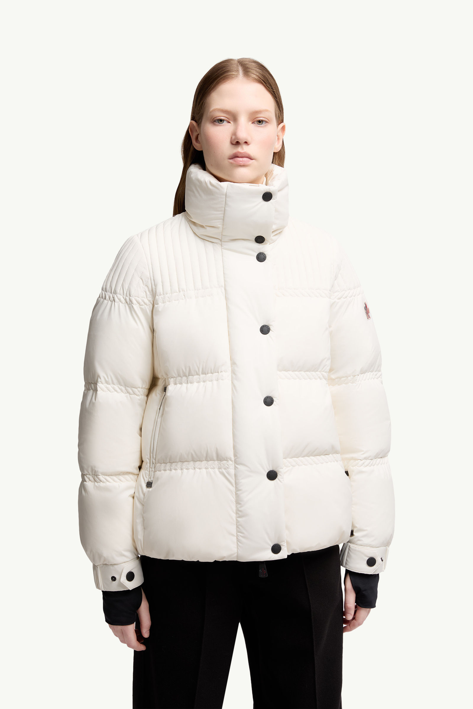giacca da sci imbottita anglin donna bianco moncler 3