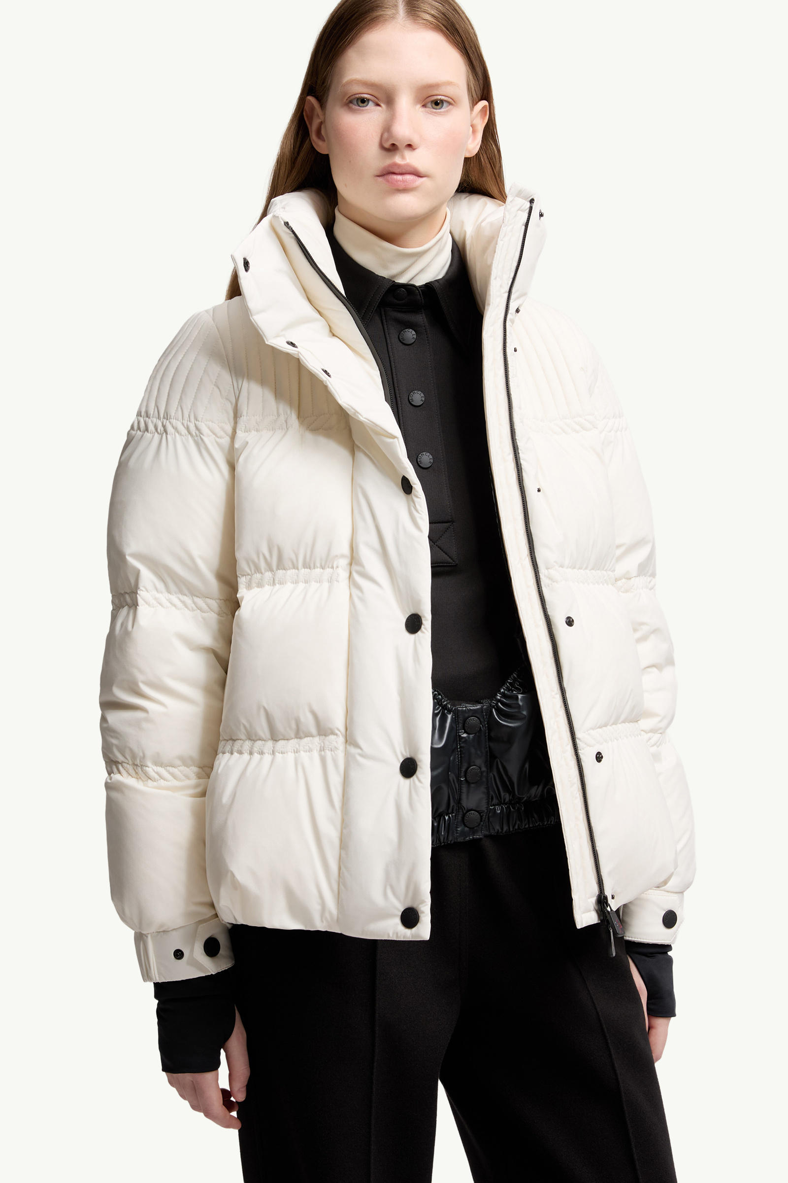 Anglin Down Ski Jacket Women White Moncler 5