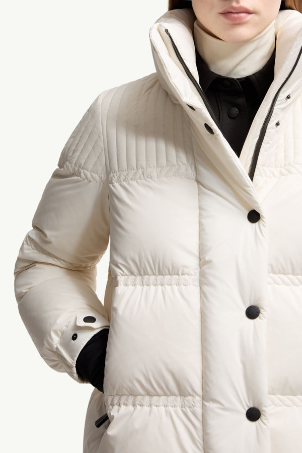 Anglin Down Ski Jacket Women White Moncler 7