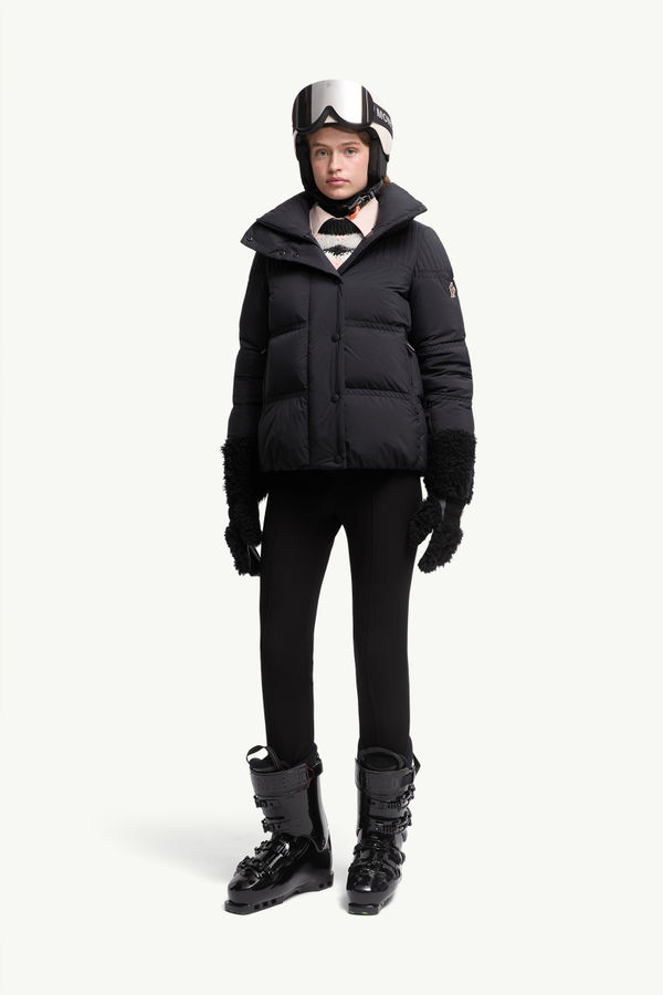 Anglin Insulated Ski Jacket Women Black Moncler 0