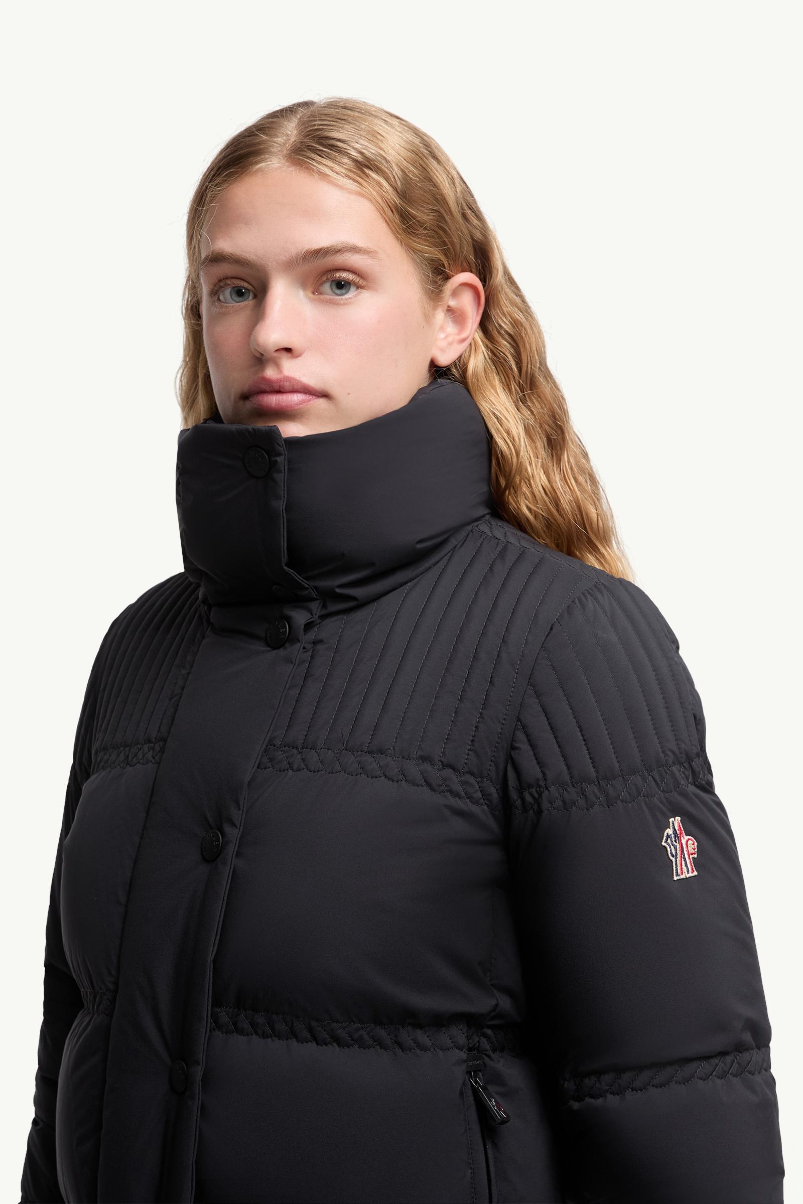 Anglin Down Ski Jacket Women Black Moncler 1