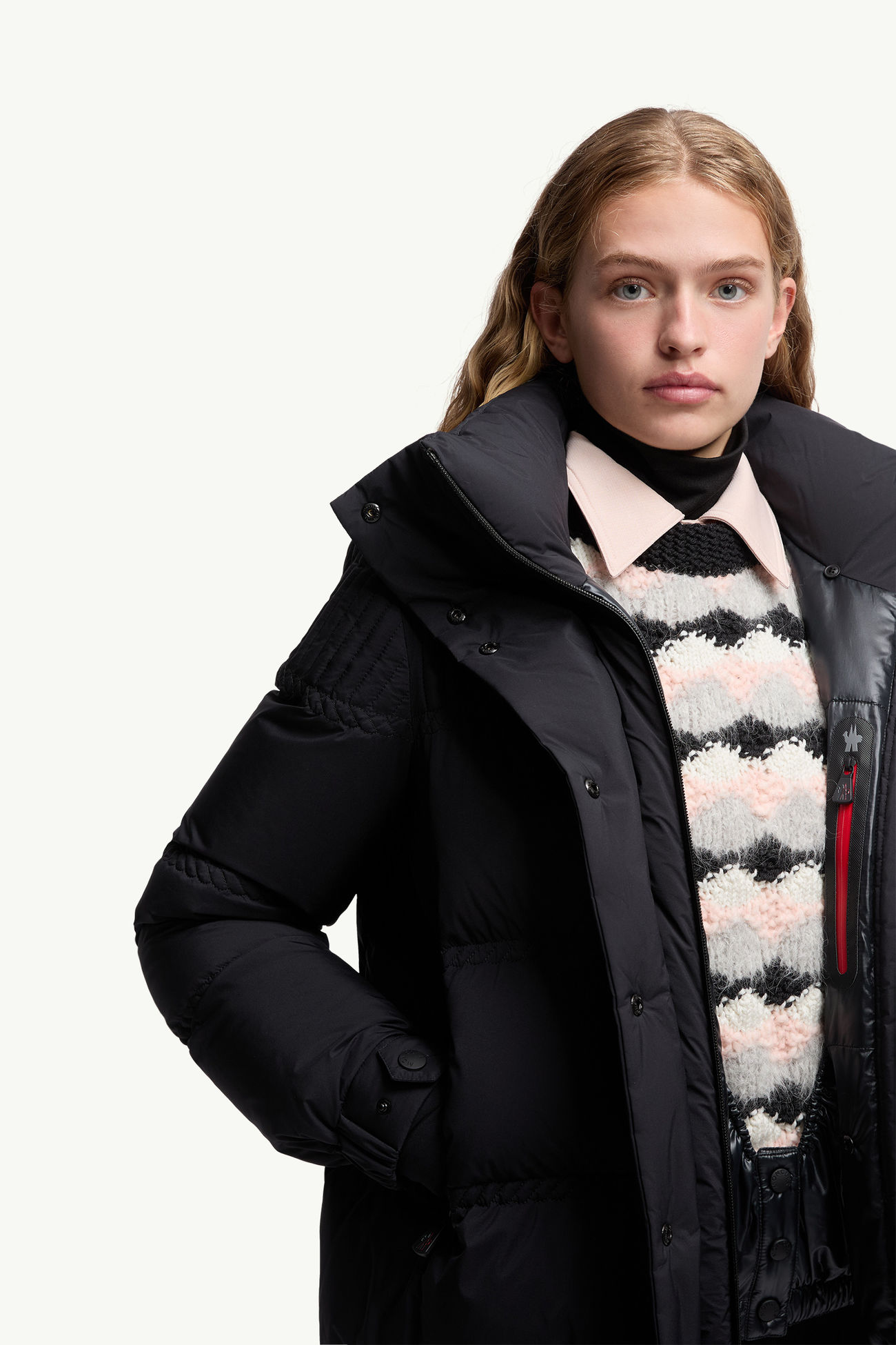Anglin Insulated Ski Jacket Women Black Moncler 5