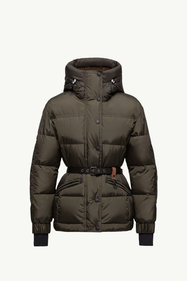 Doudoune de ski Salastrains à ceinture Femmes Vert Olive Moncler 2