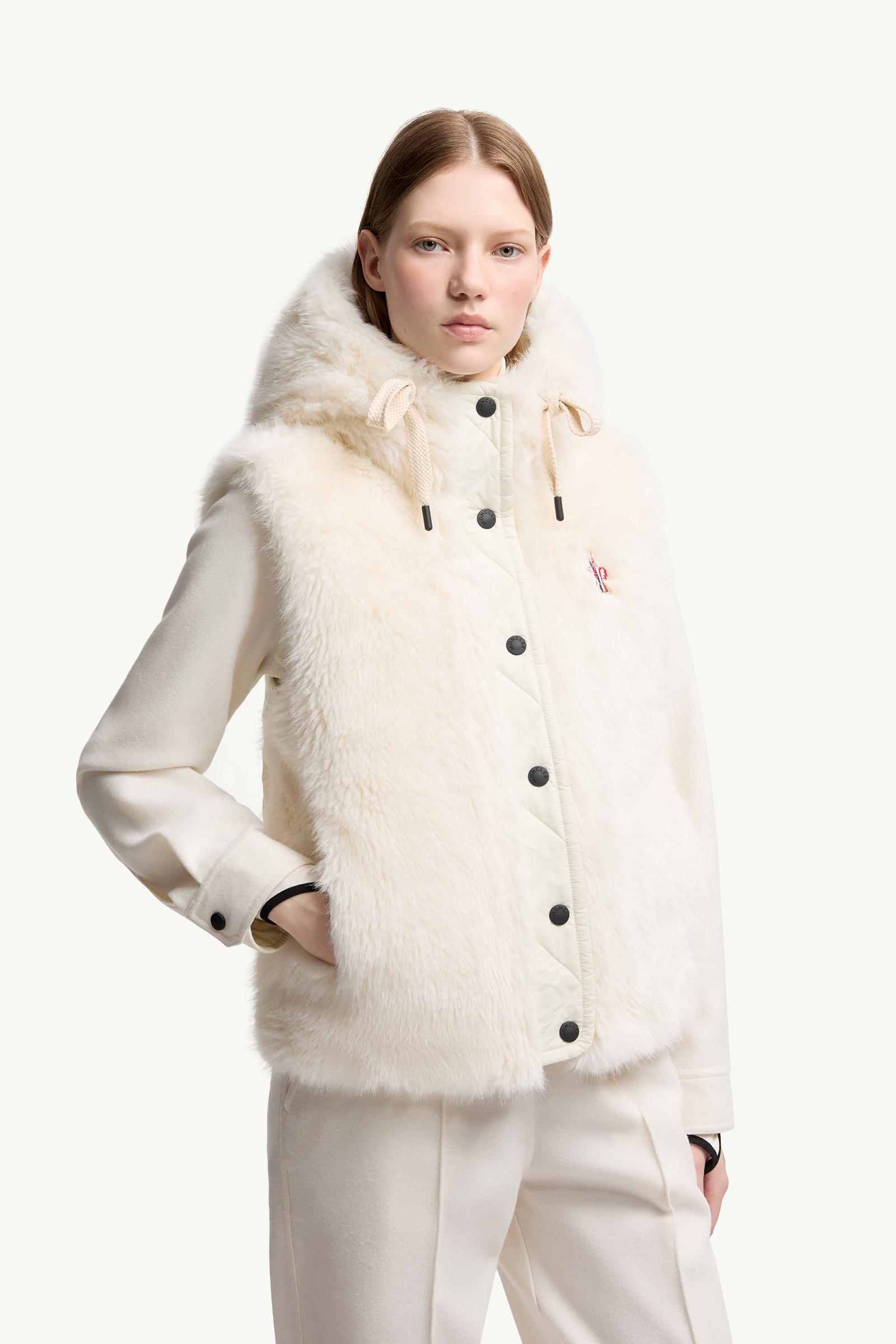 ホワイト Arve ベスト : ジレ 向けの レディース | モンクレール