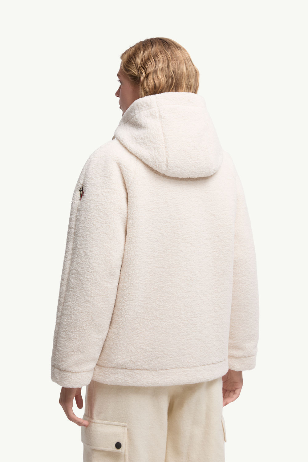 Yushan雙面泰迪布短身夾層外套 女士 白色 Moncler 4