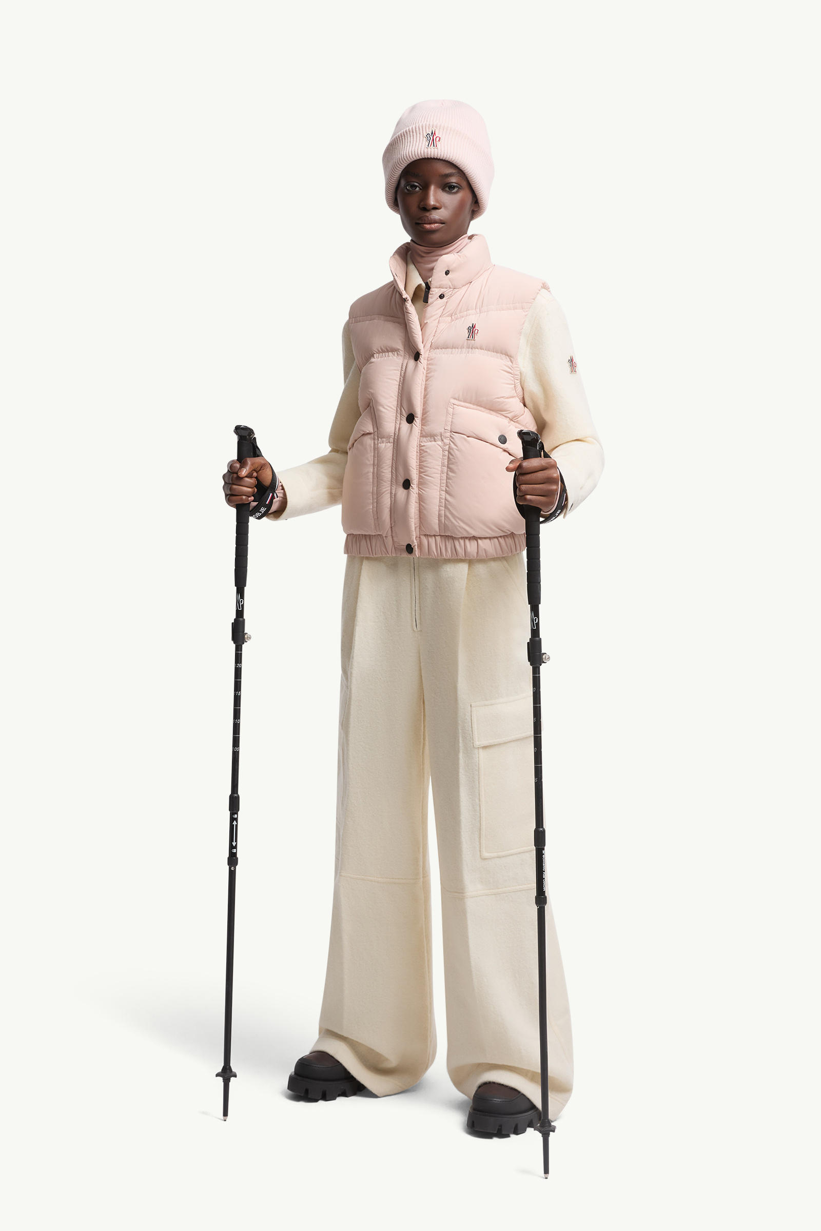Baise Down gilet Women Pink Moncler 0