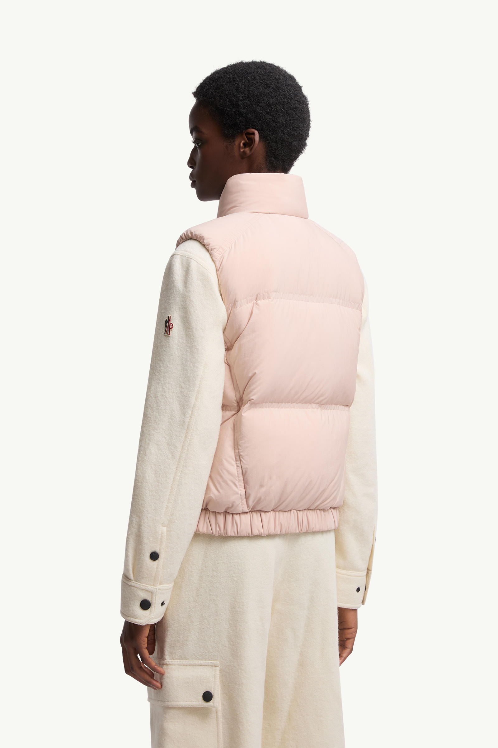 Baise Down gilet Women Pink Moncler 4