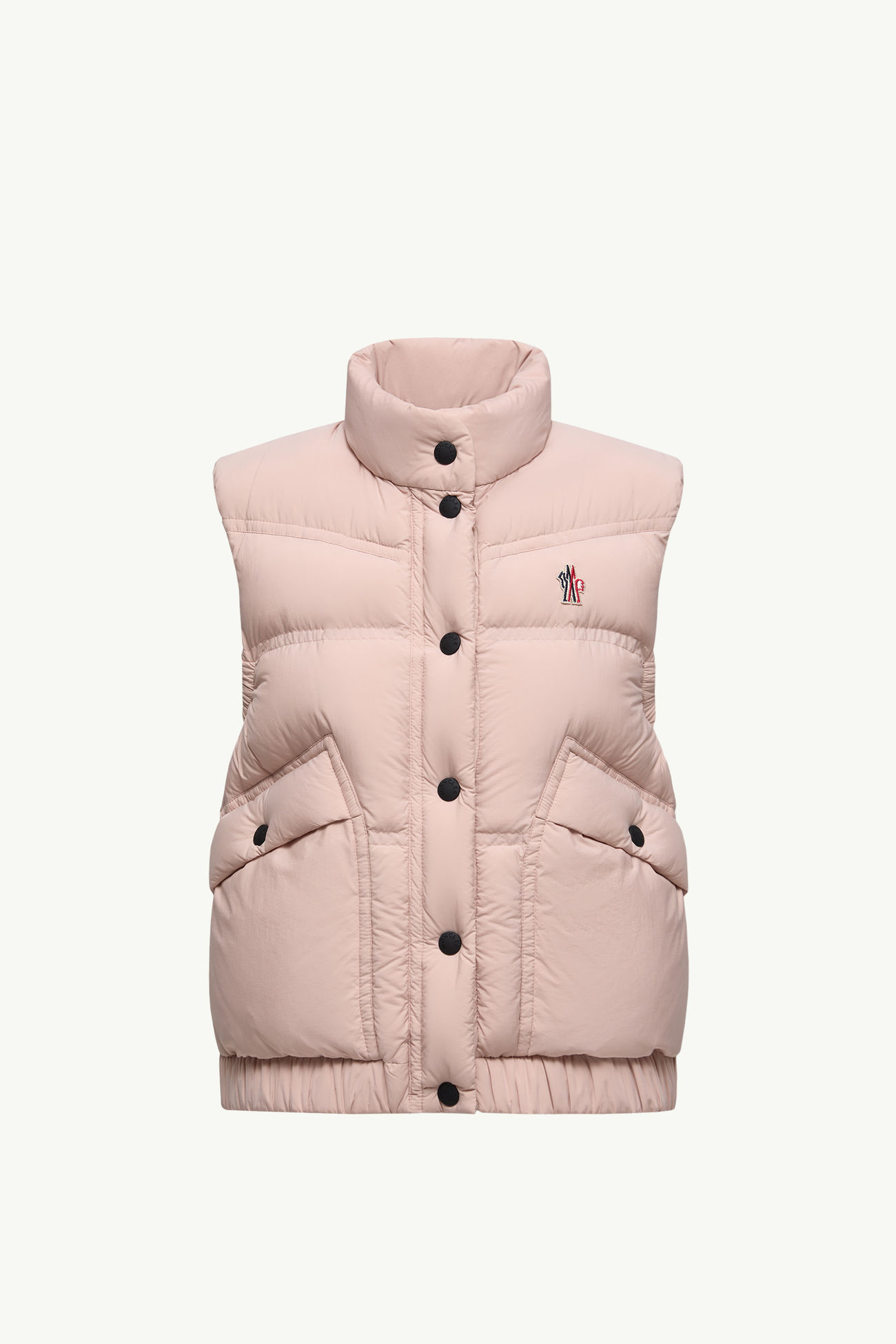 Chaleco plumífero Baise Mujer Rosado Moncler 2