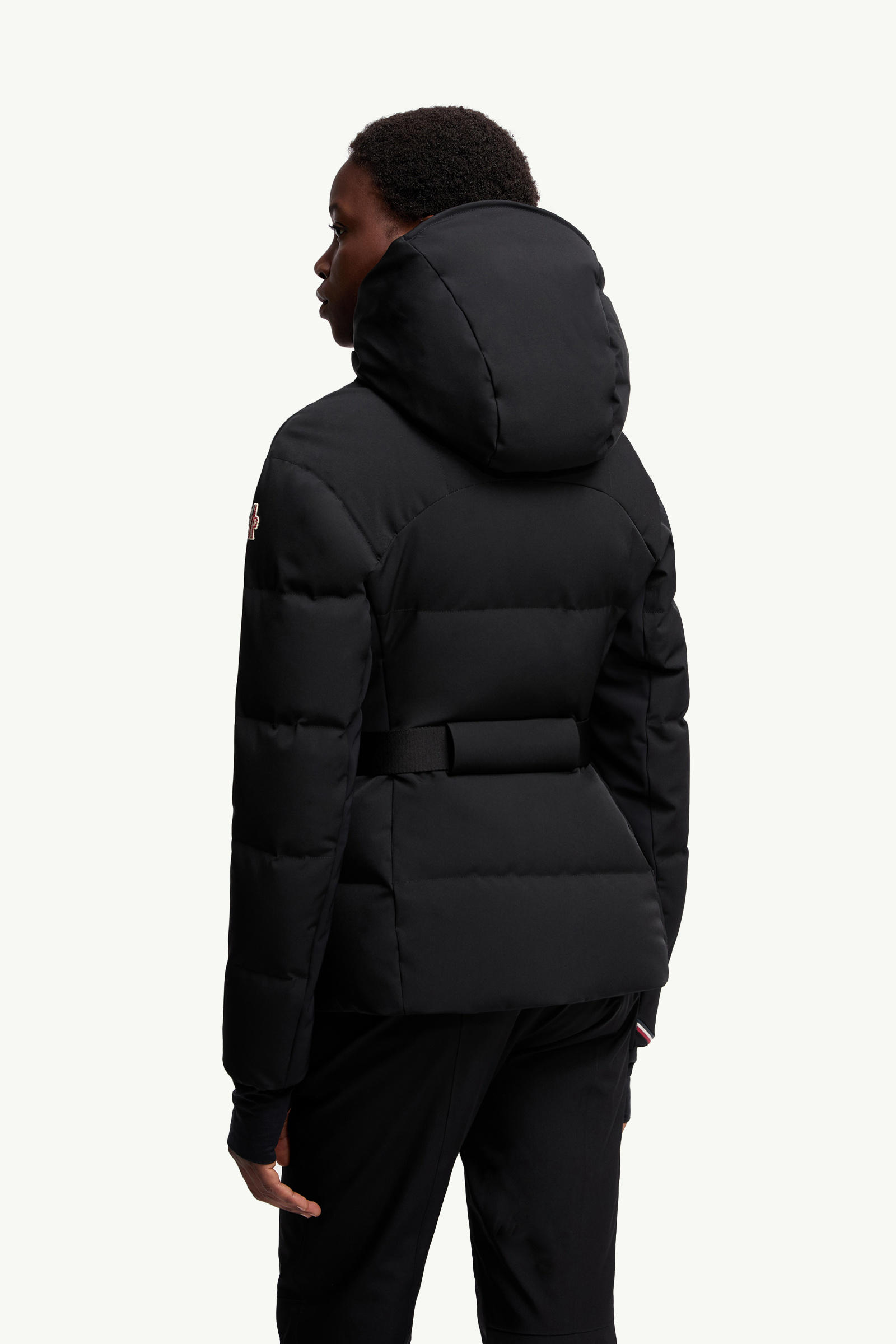 Guyane Hooded Down Ski Jacket ブラック Moncler 4