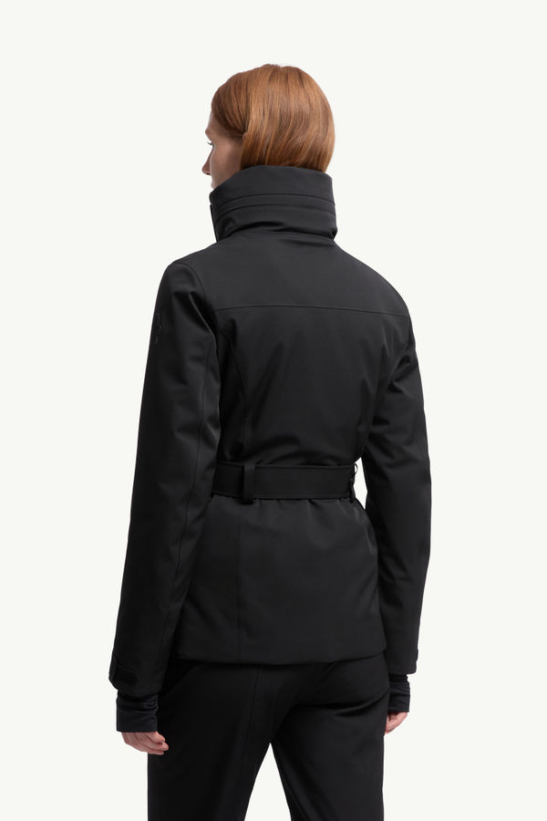 Giacca da sci imbottita Hainets con cappuccio Donna Nero Moncler 4