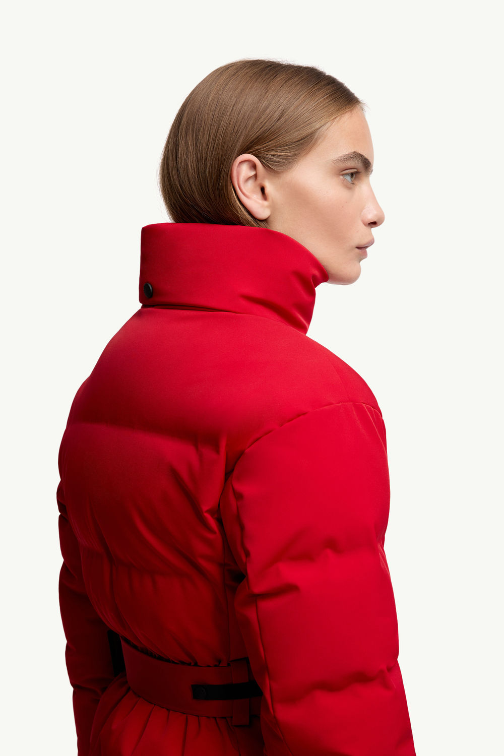 Tolima Hooded Down Ski Jacket Women Dark Red Moncler 5