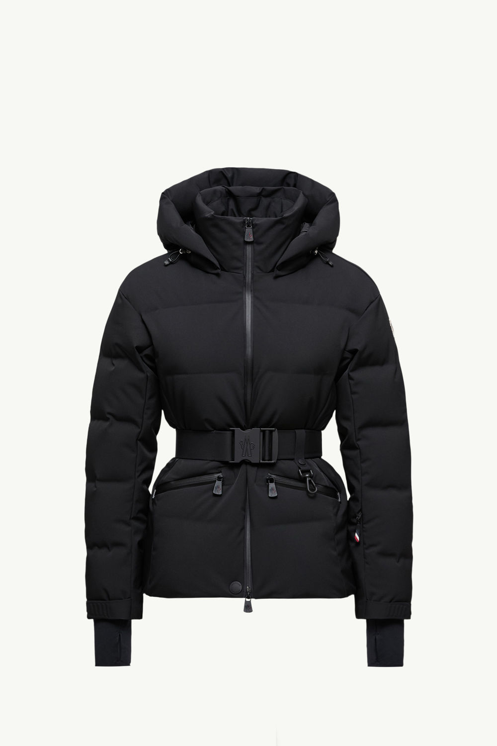 Tolima Hooded Down Ski Jacket Women Black Moncler 2