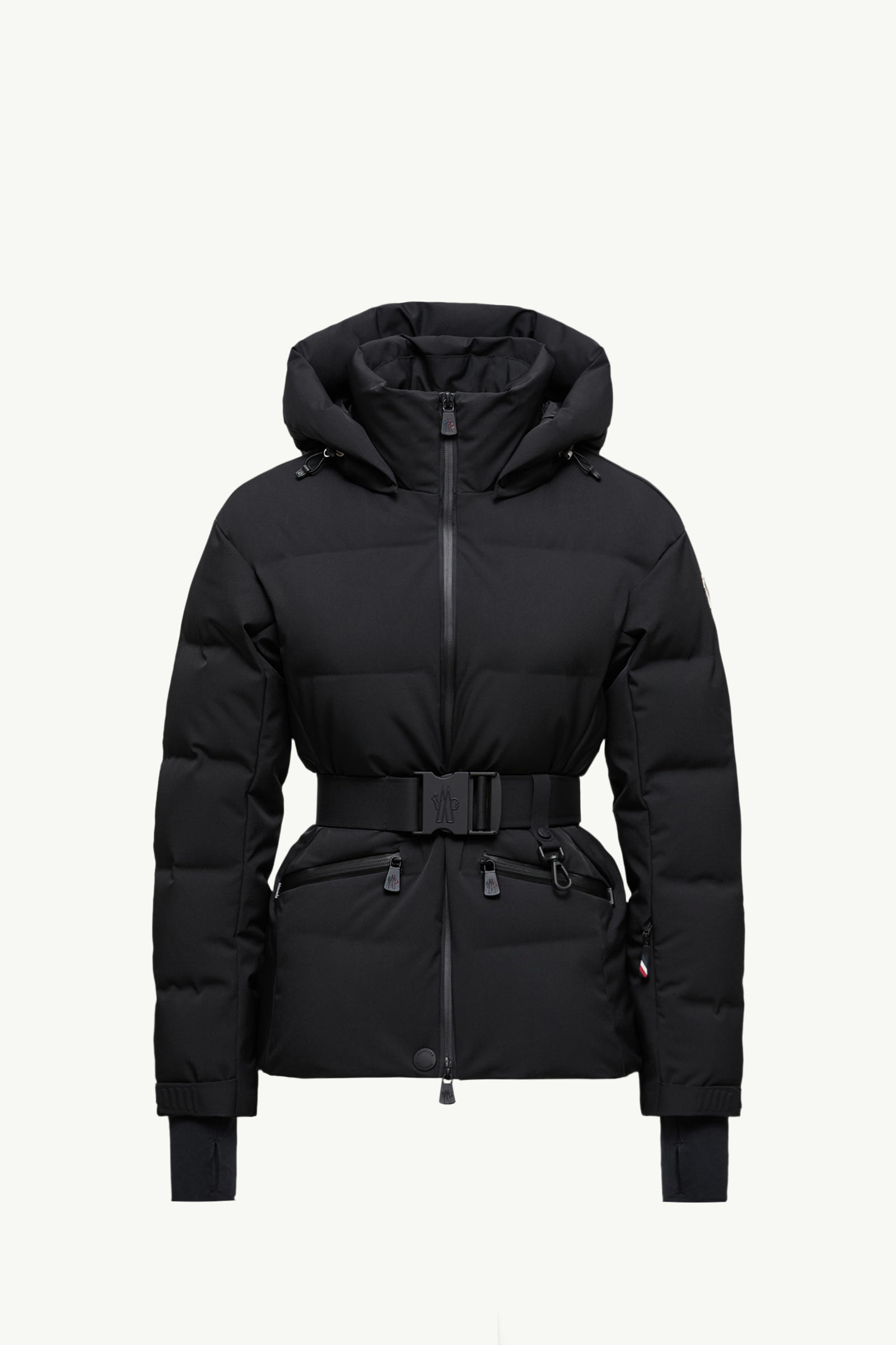Tolima Hooded Down Ski Jacket Women Black Moncler 2
