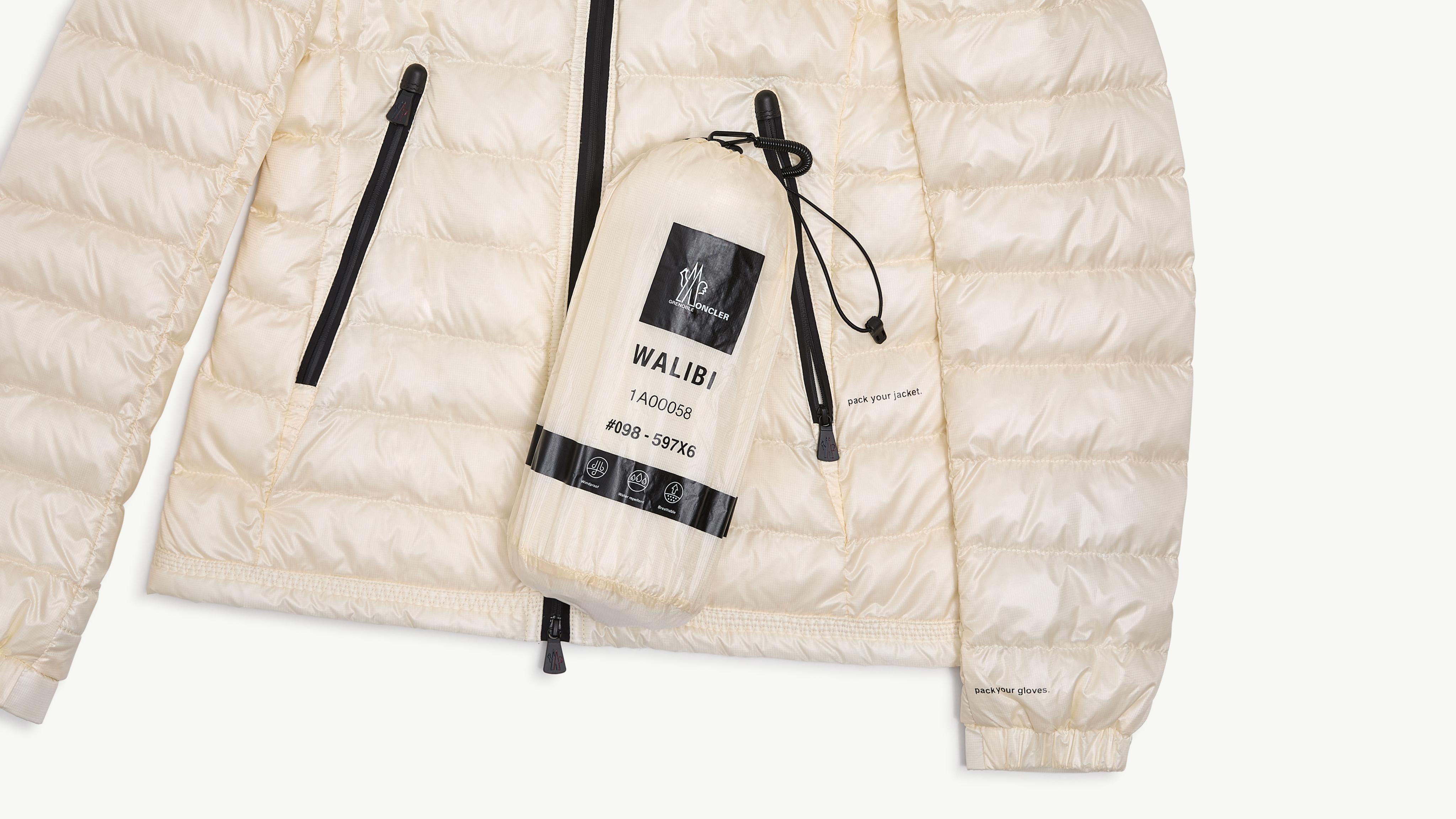 ホワイトアイボリー Walibiショートダウンジャケット : ショートダウン