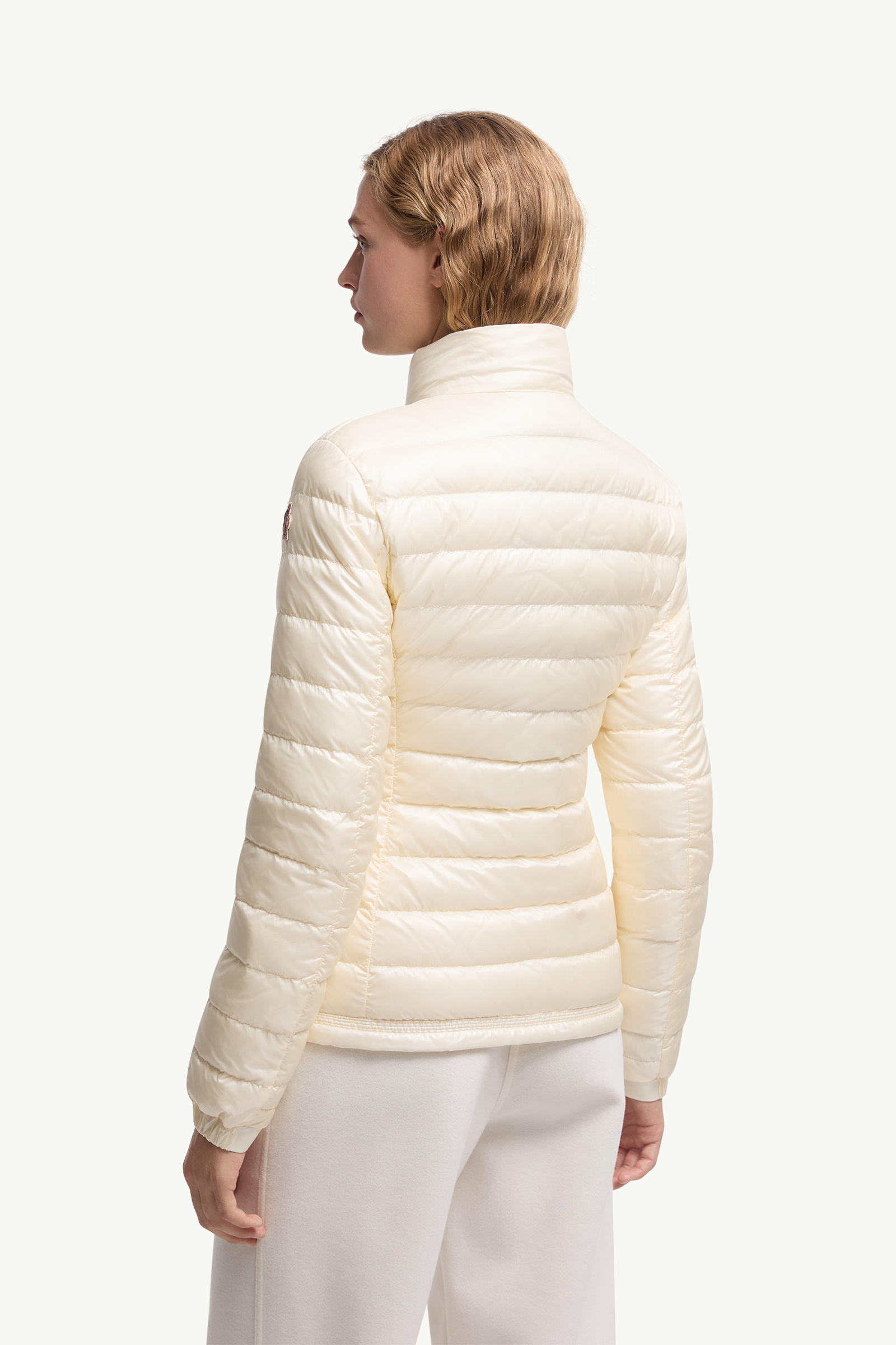 Walibi Packable Short Down Jacket Women White Ivory Moncler 4