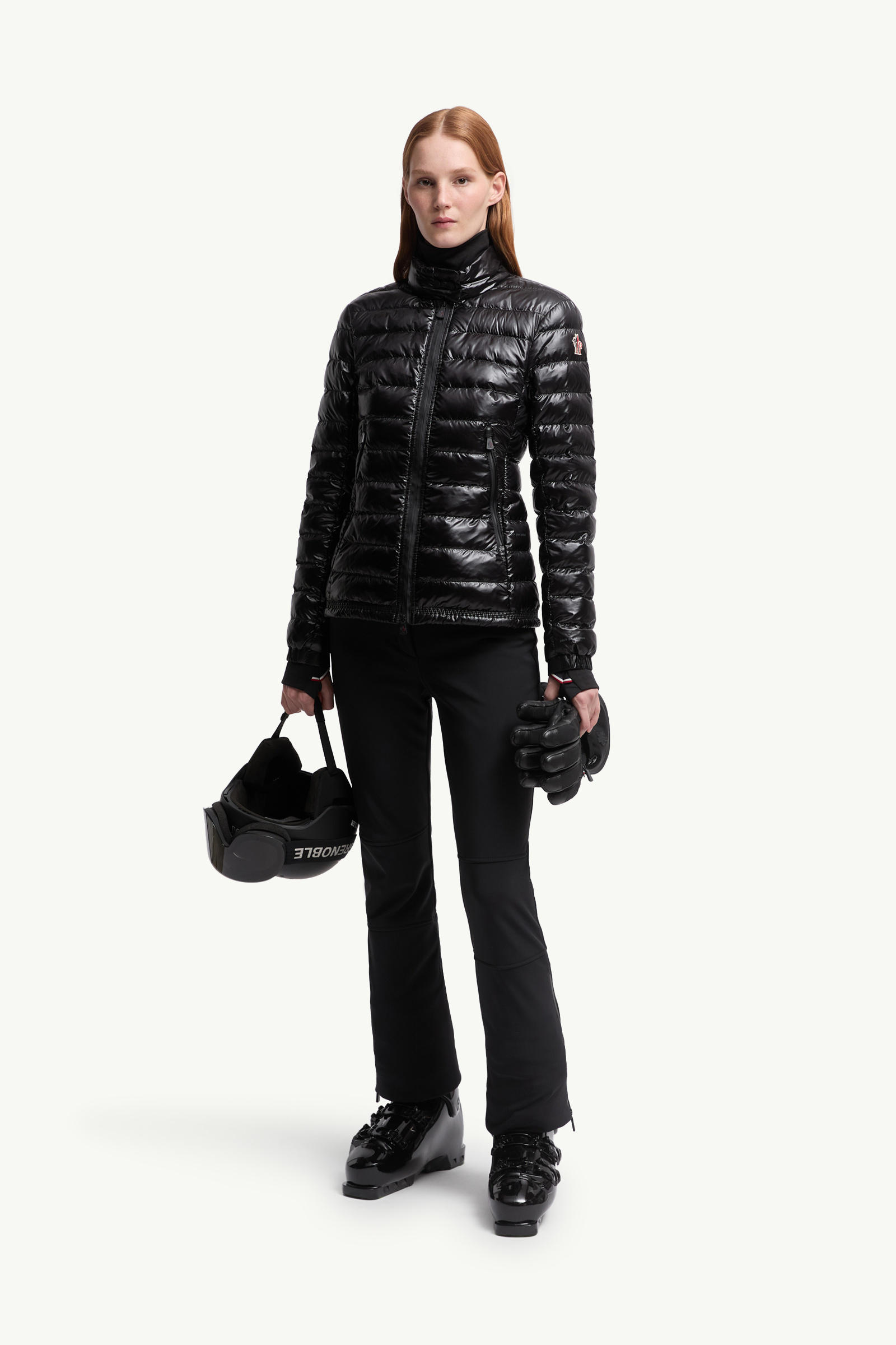 Walibi Packable Short Down Jacket Women Black Moncler 0