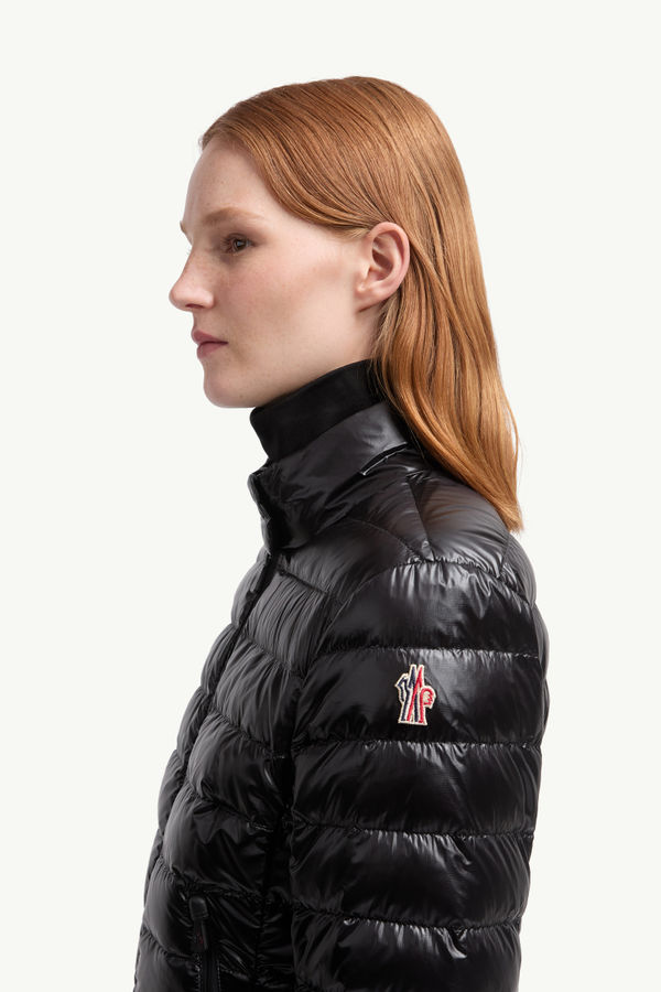 Walibi Packable Short Down Jacket Women Black Moncler 1