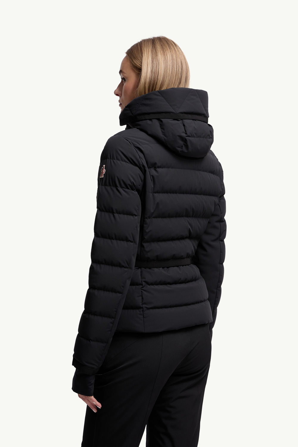 Lamoura Hooded Down Ski Jacket Women Black Moncler 4
