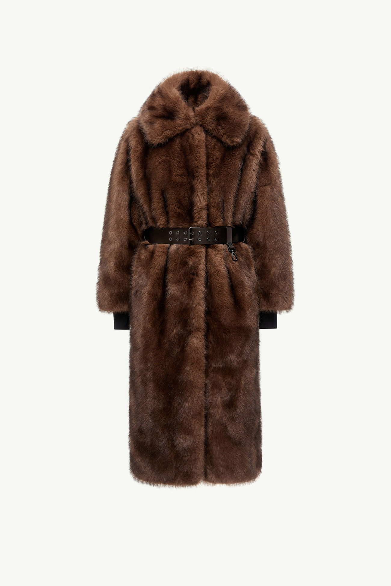 Plumífero con cinturón Arly Mujer Marrón Moncler 2