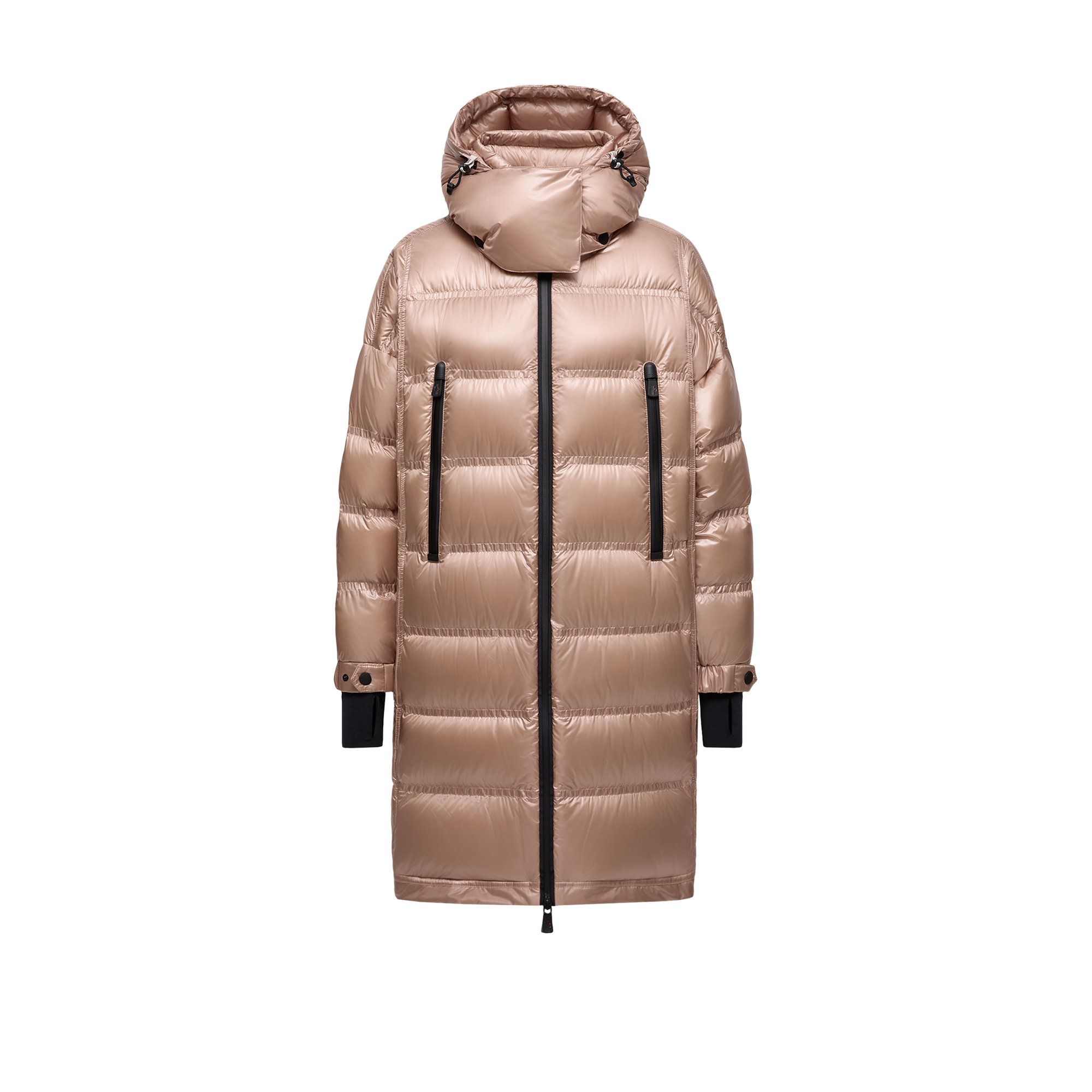 Grenoble Rochelairs Lange Daunenjacke Mit Kapuze für Damen in Pink in Größe: 2 - Bild 1