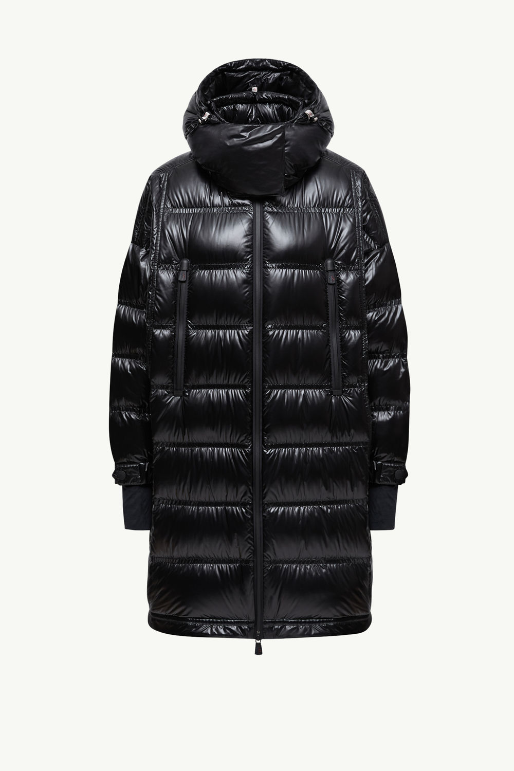 Doudoune longue à capuche Rochelairs Femmes Noir Moncler 2