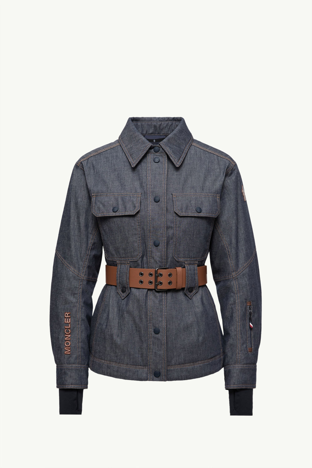Doudoune de ski à capuche Daintree Femmes Gris foncé Moncler 2