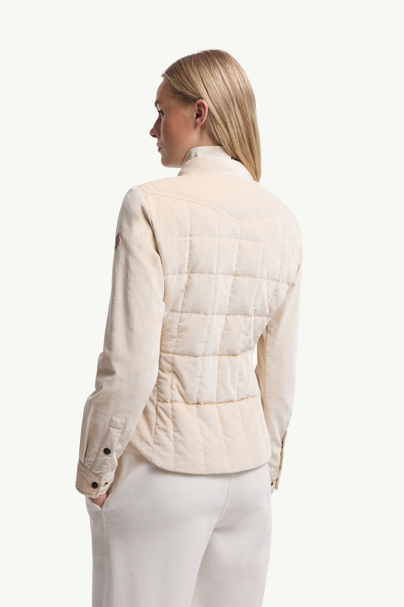 Shacket en duvet Nangy Femmes Blanc Ivoire Moncler 4