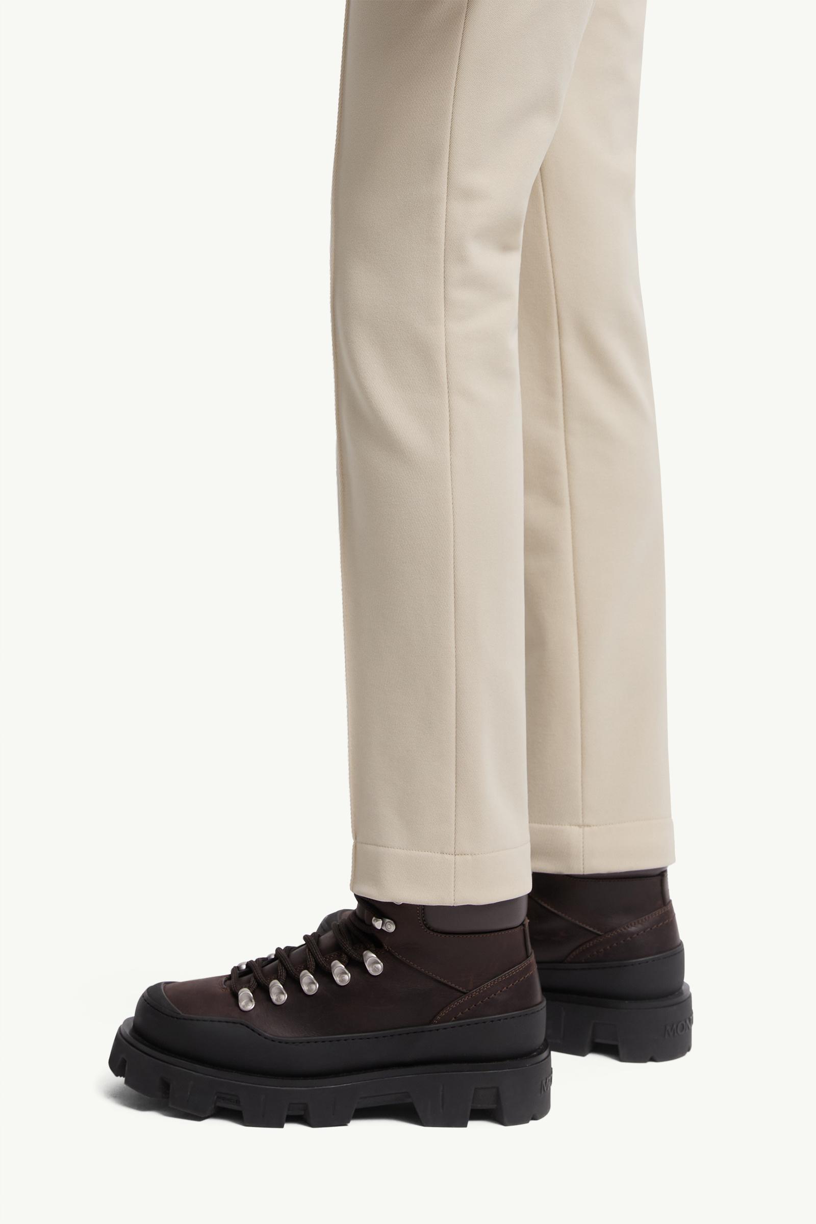 Twill Trousers Women Light Beige Moncler 1