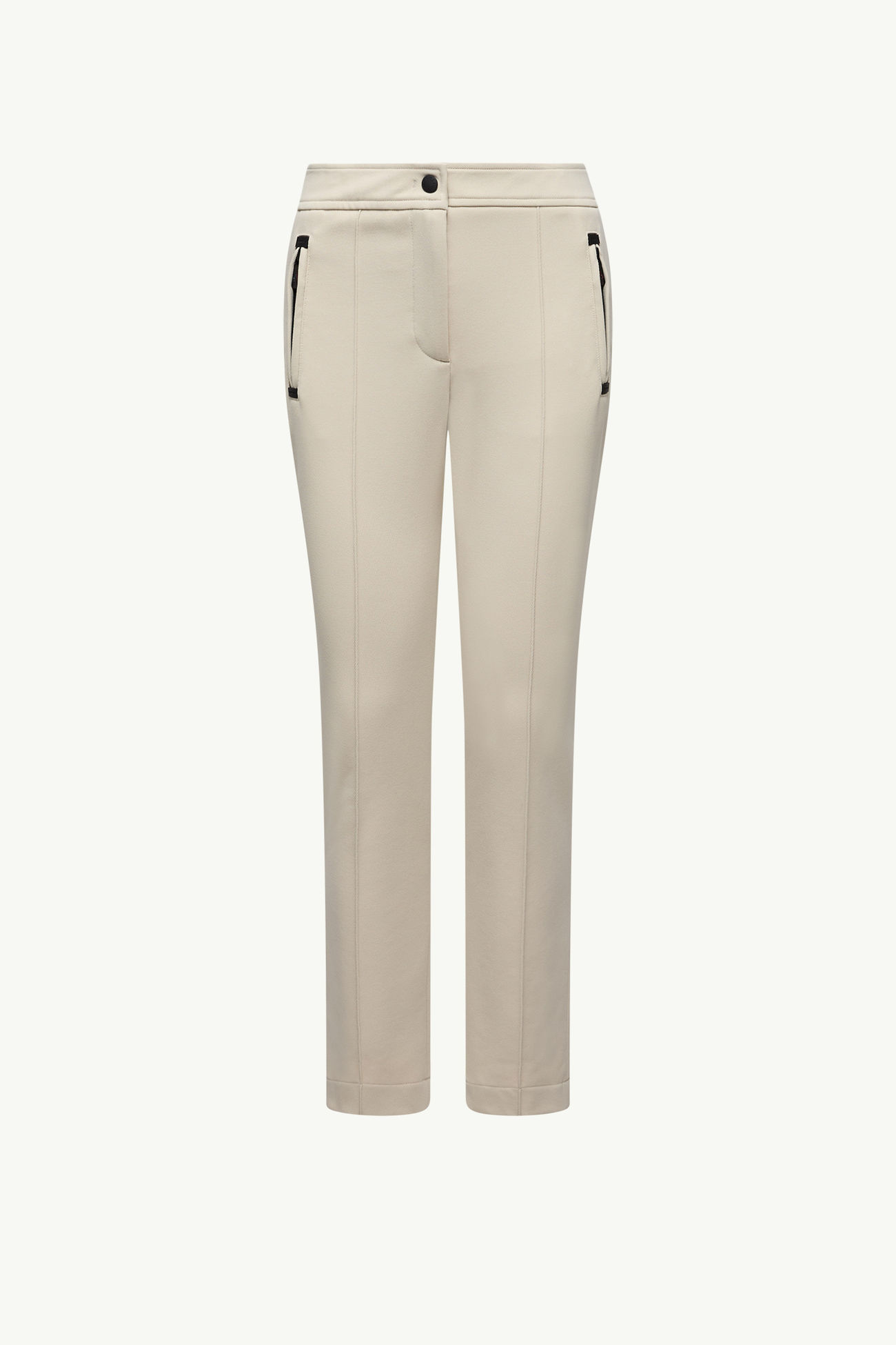 Pantaloni in twill Donna Beige Chiaro Moncler 2