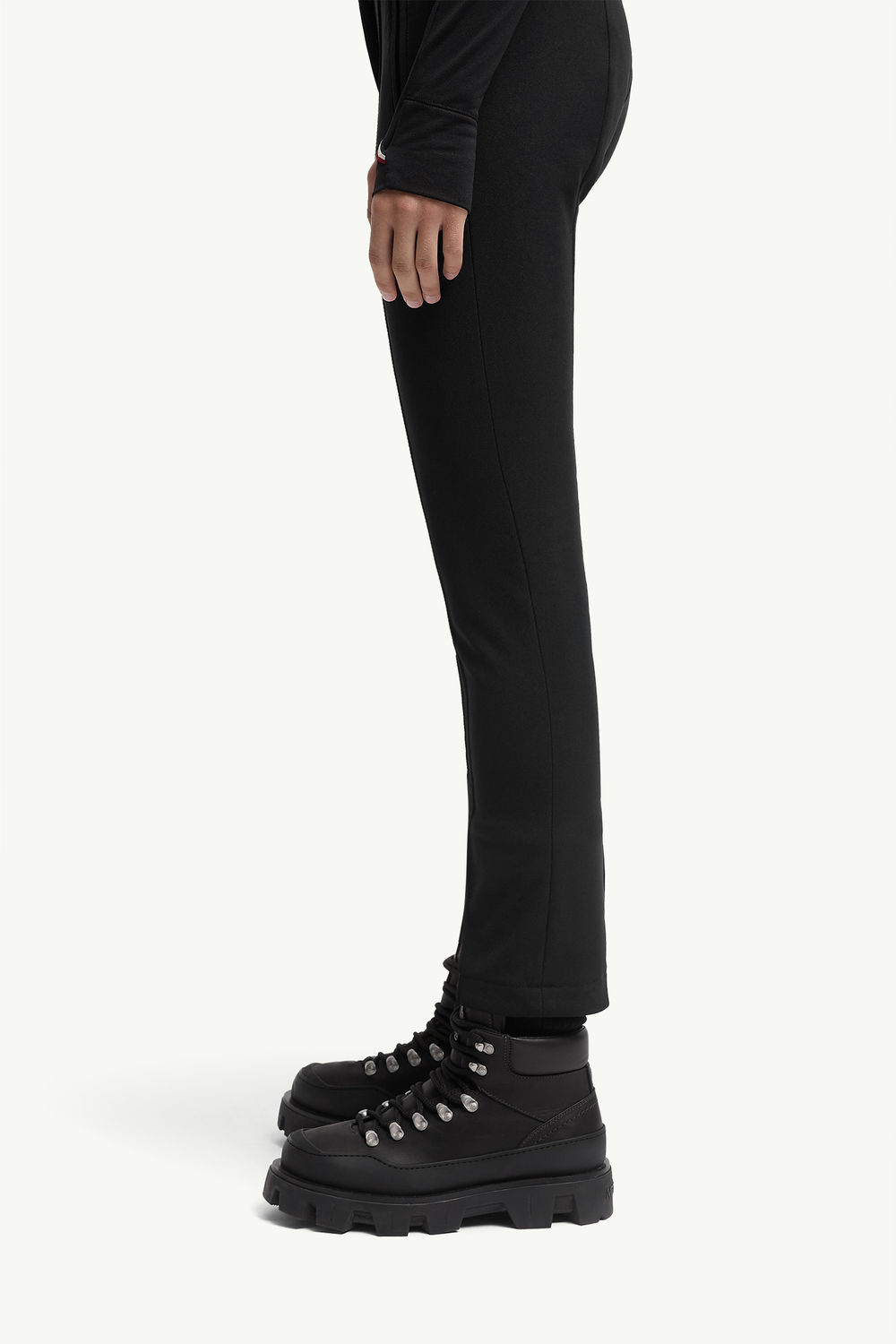 Twill Trousers Women Black Moncler 1