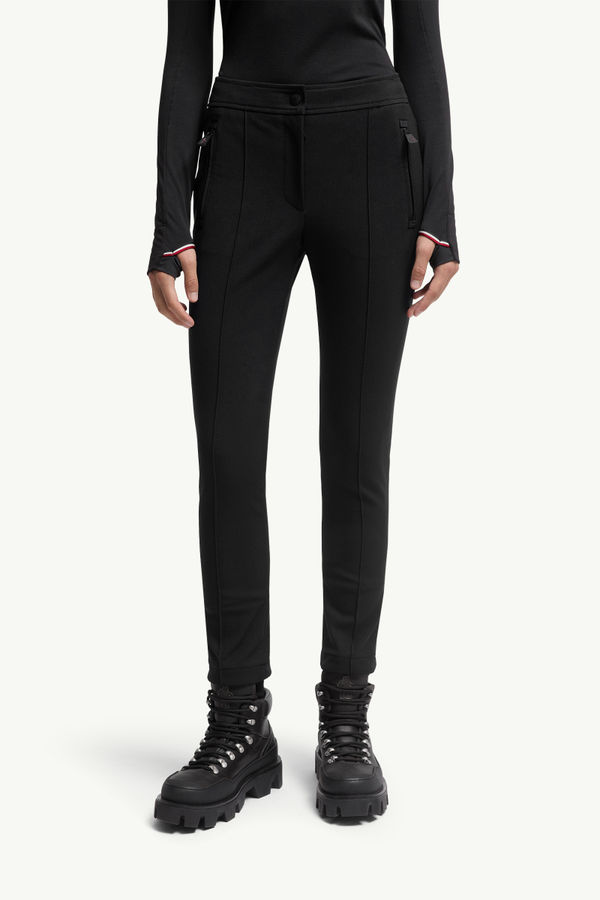 Pantaloni in twill Donna Nero Moncler 3