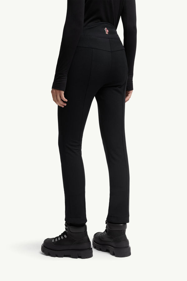 Pantaloni in twill Donna Nero Moncler 4