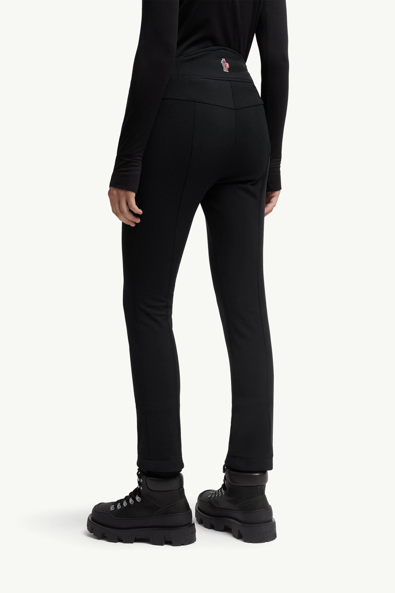 Twill Trousers Women Black Moncler 4
