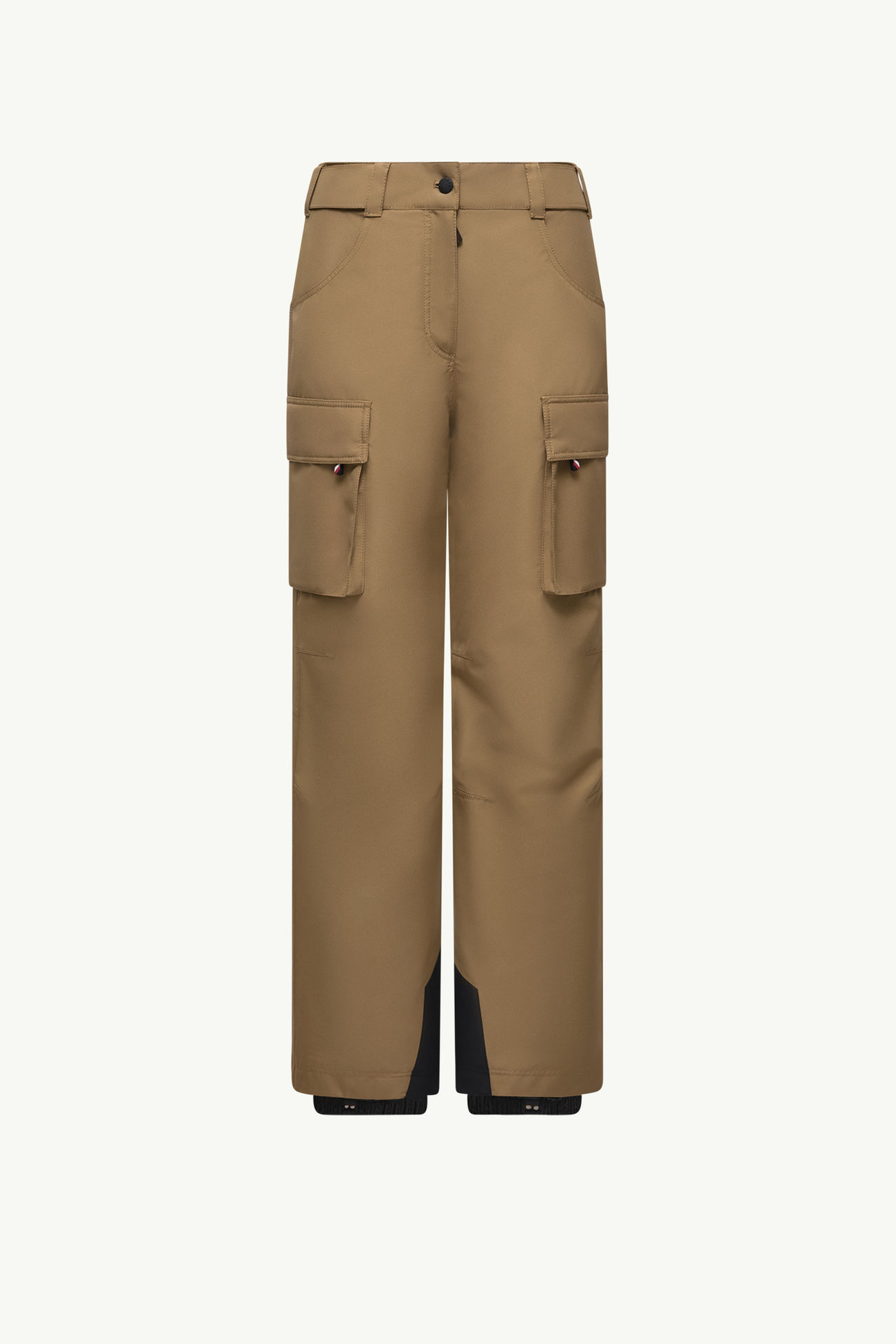 Padded GORE-TEX Laminate Ski Pants Women Light Brown Moncler 2