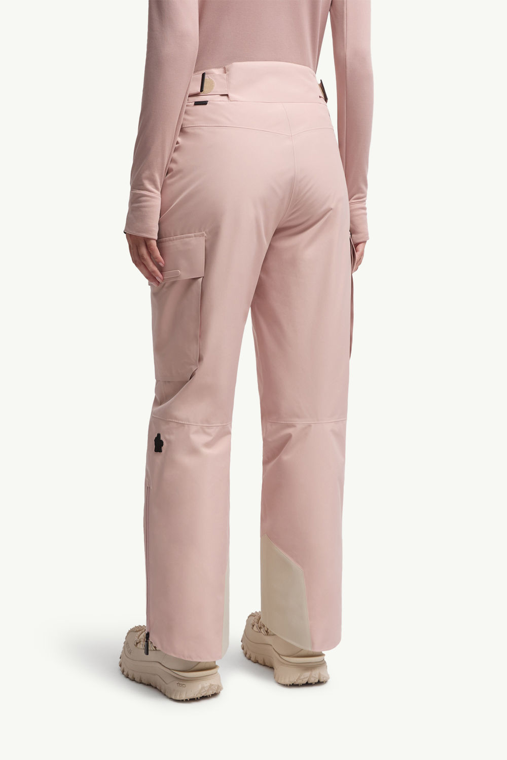Padded GORE-TEX Ski Trousers Women Pink Moncler 4