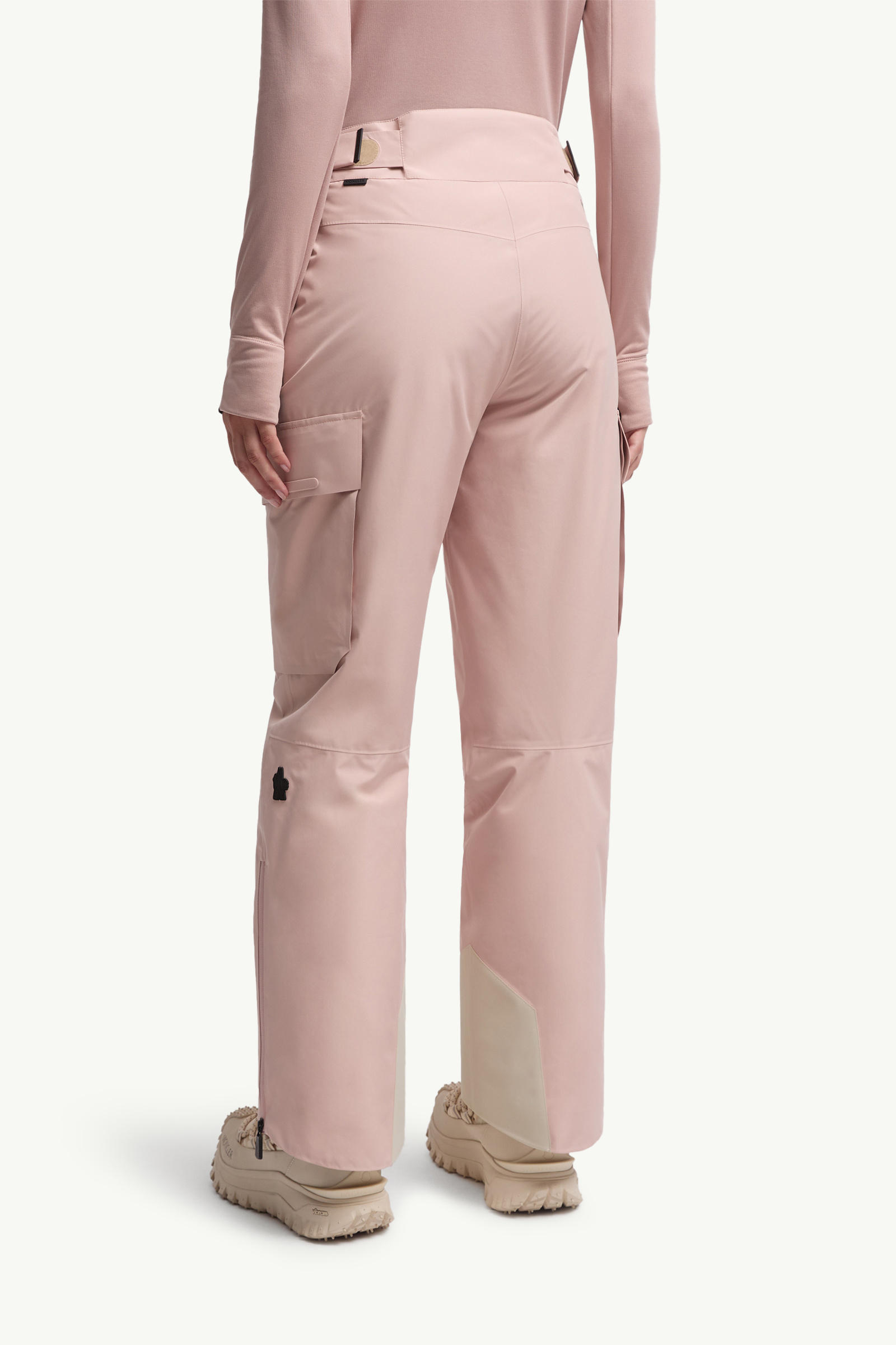 Padded GORE-TEX Ski Trousers Women Pink Moncler 4