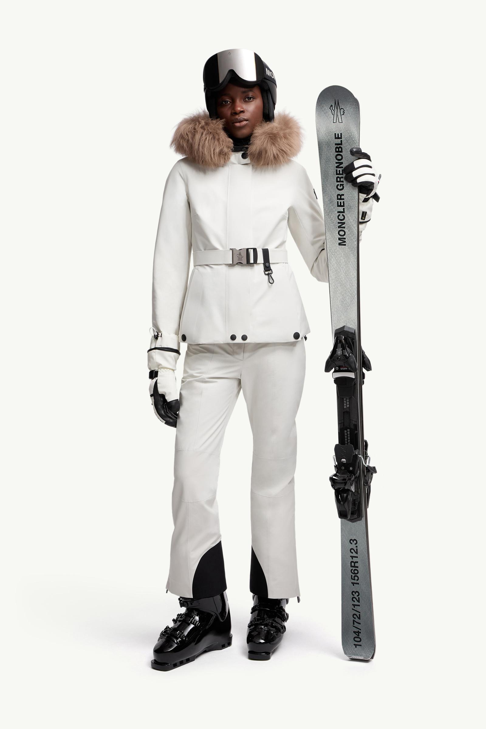 MONCLER ホワイト スキーウェア 女性用 White Padded GORE-TEX® Ski Trousers - Ski Pants for Women | Moncler LV