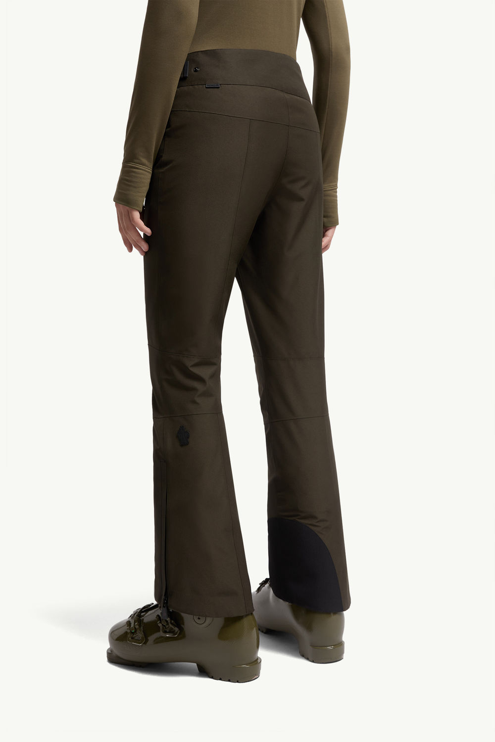Padded GORE-TEX Ski Trousers Women Dark Green Moncler 4