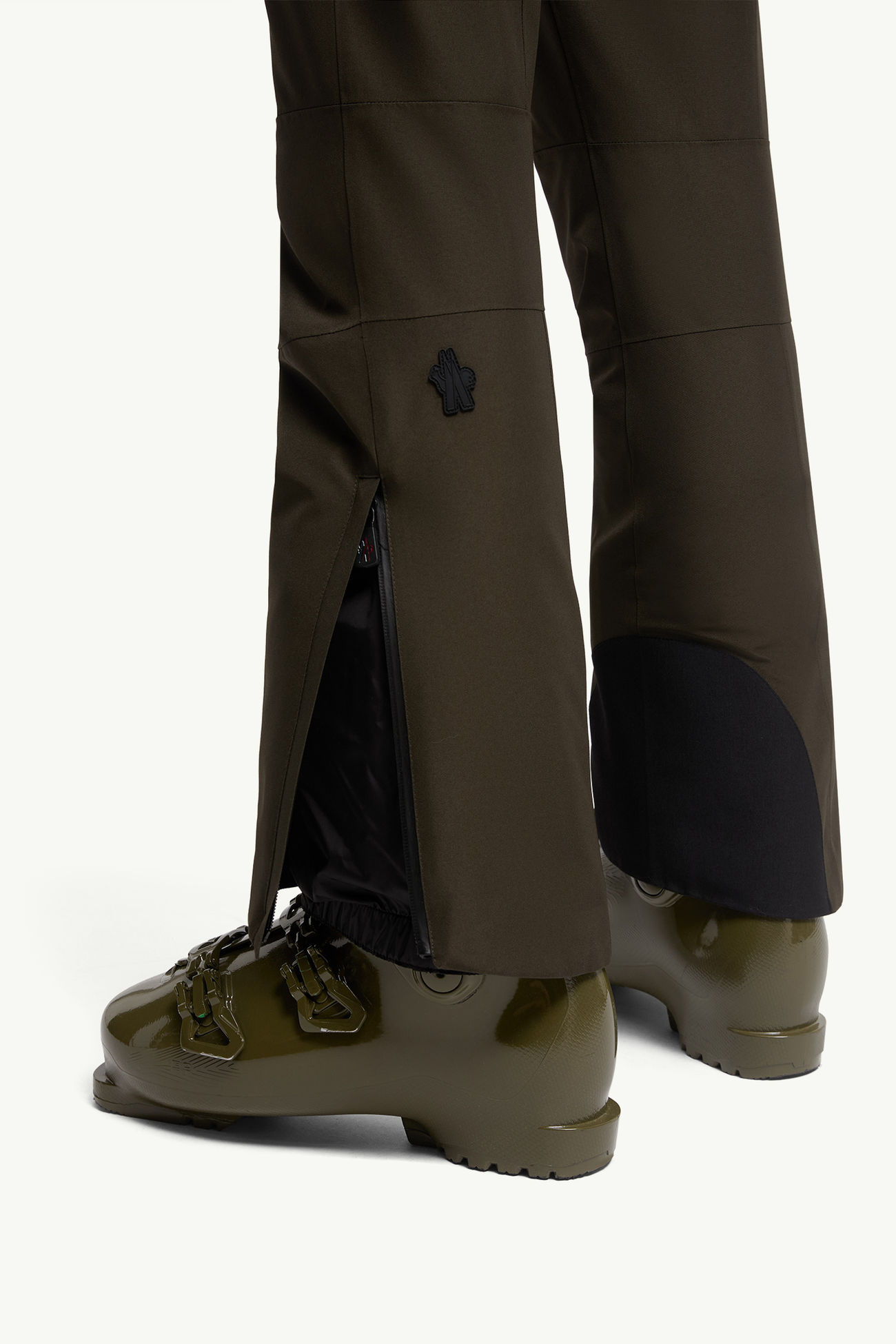 Padded GORE-TEX Ski Pants Women Dark Green Moncler 5