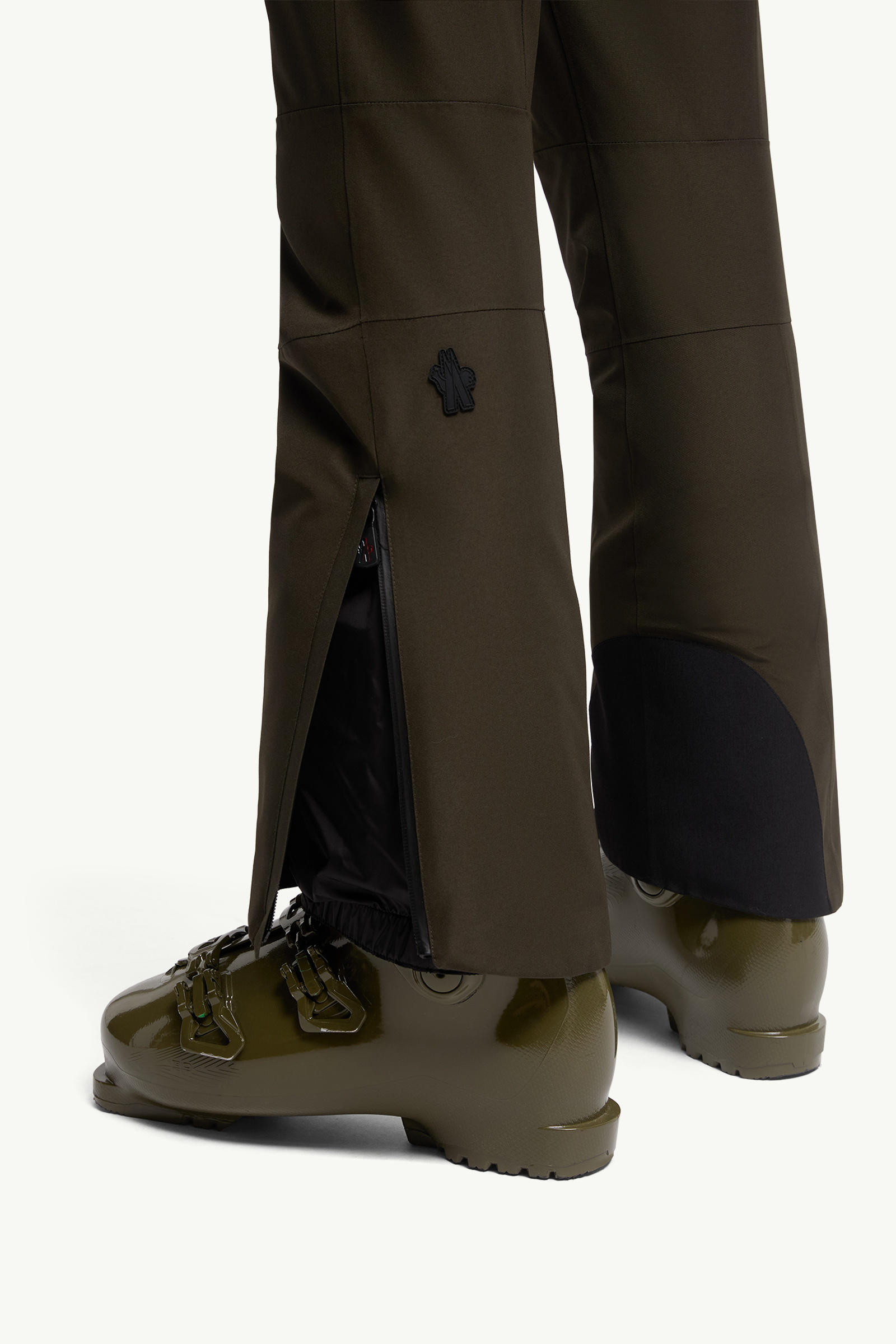 Padded GORE-TEX Ski Trousers Women Dark Green Moncler 5