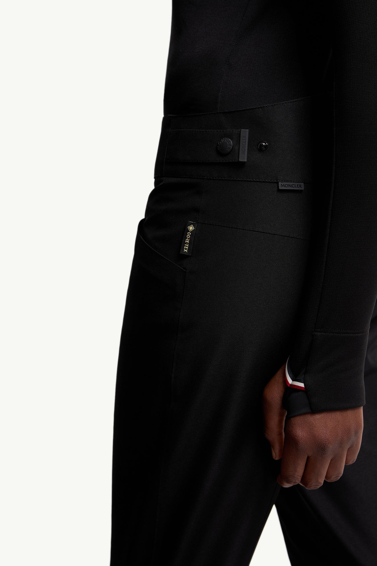 Gepolsterte GORE-TEX Skihose Damen Schwarz Moncler 6