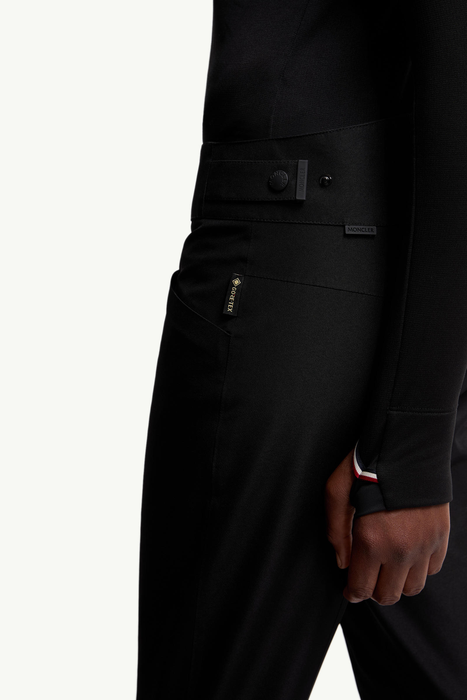 Pantalon de ski matelassé en GORE-TEX Femmes Noir Moncler 6