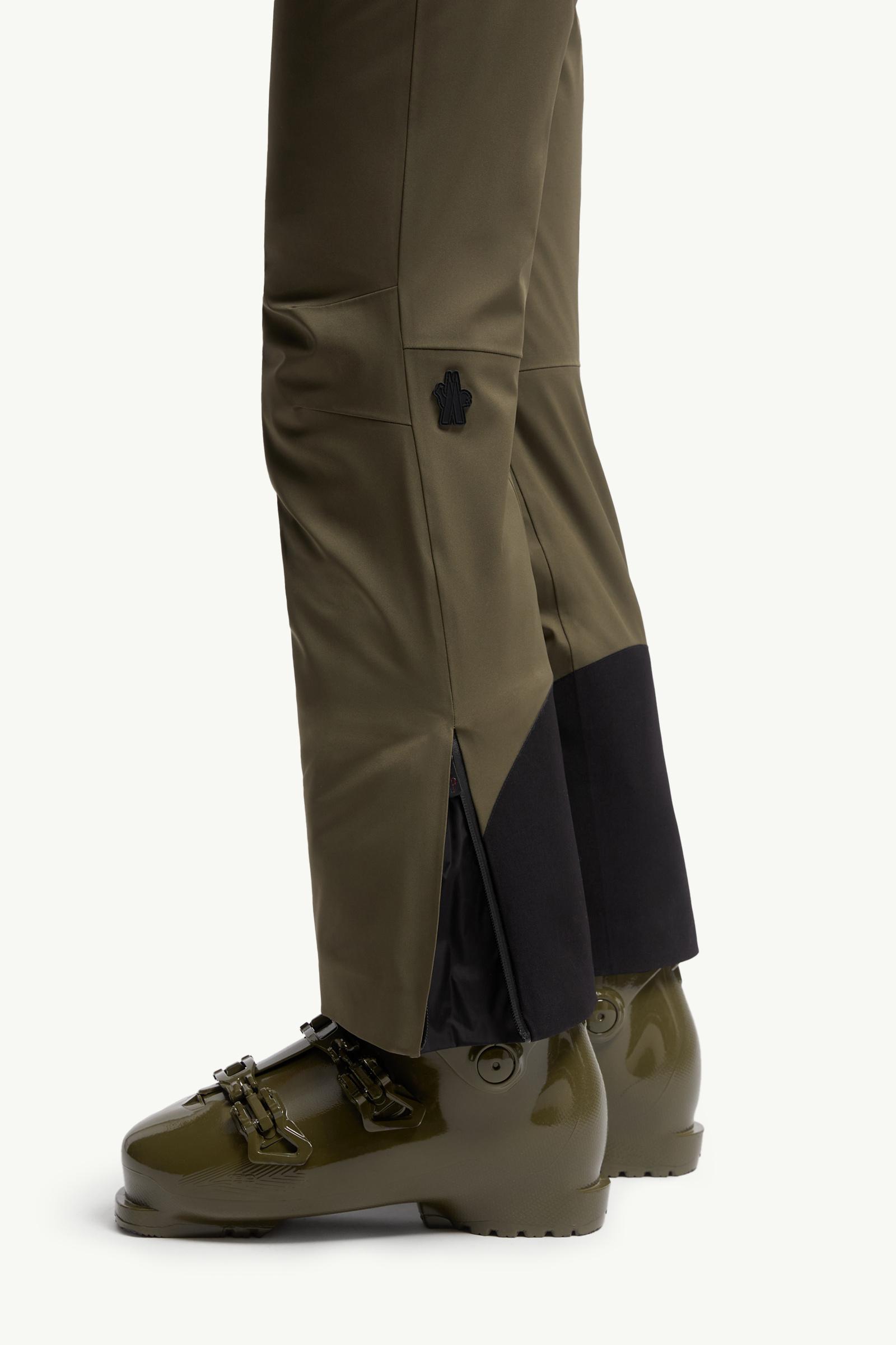 Padded Ski Trousers Women Olive Green Moncler 1