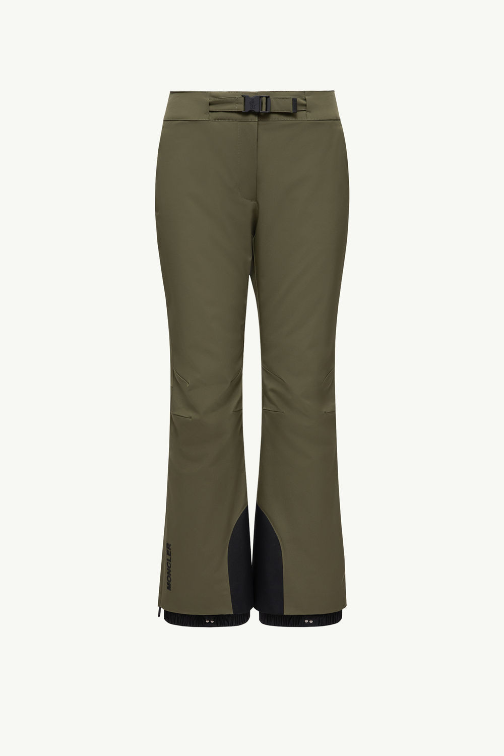 Padded Ski Trousers Women Olive Green Moncler 2