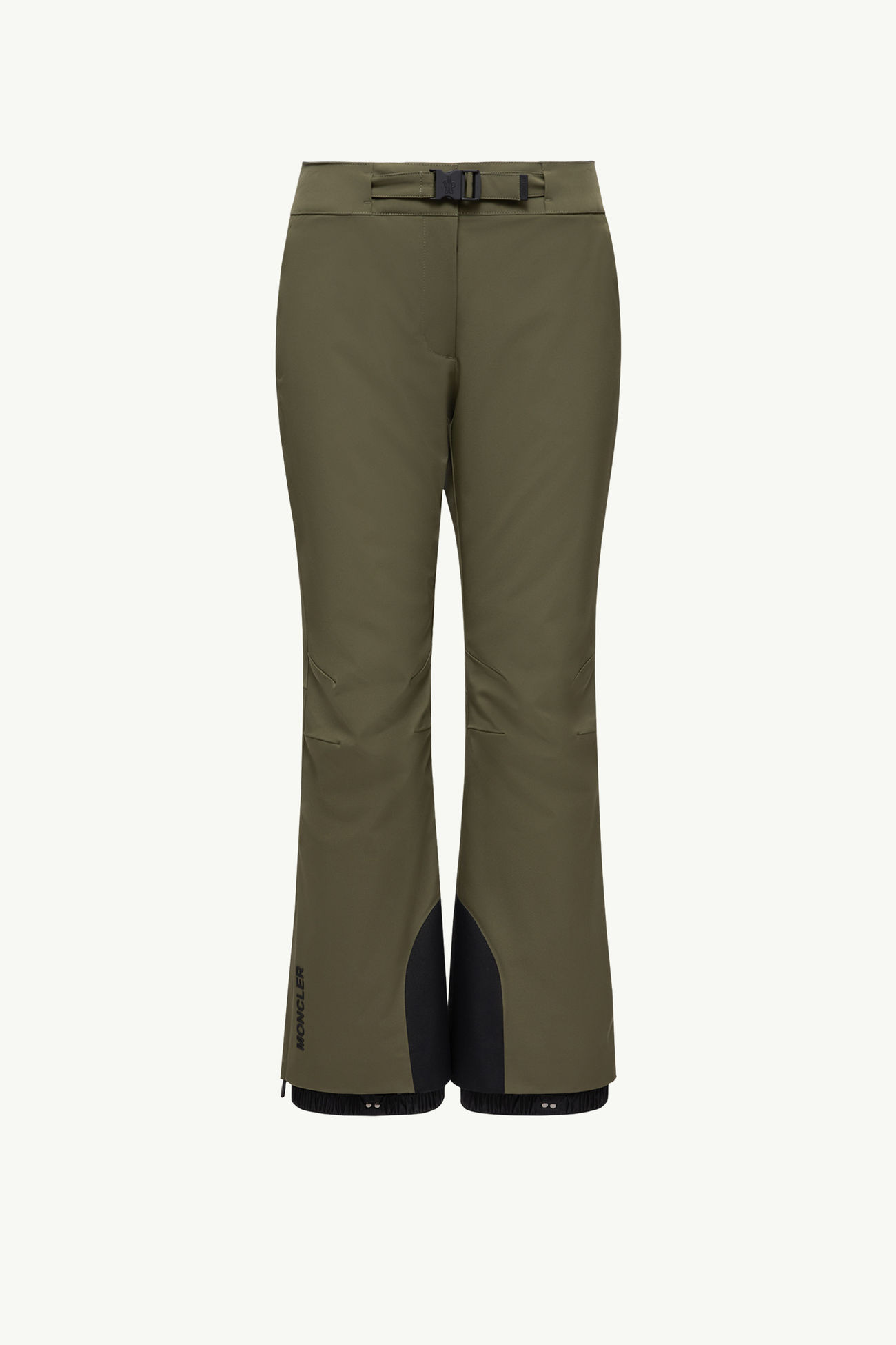 Wattierte Skihose Damen Olivgrün Moncler 2