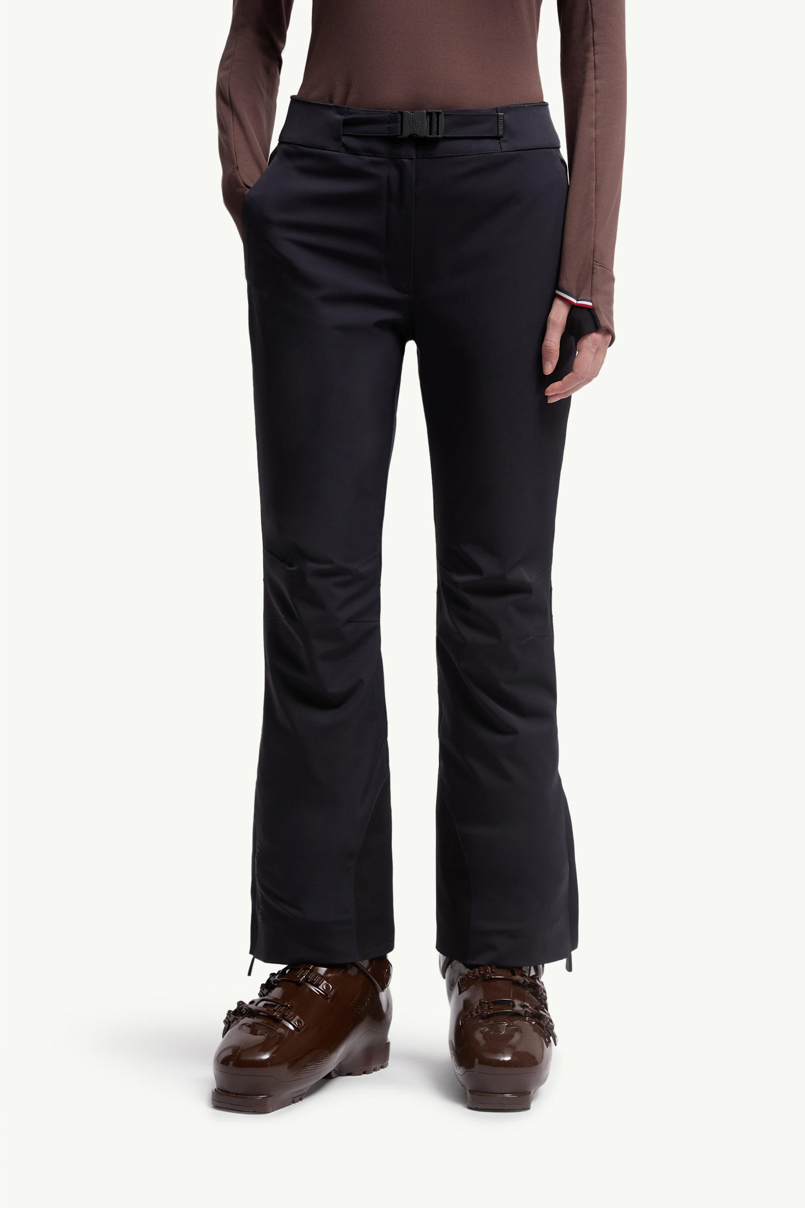 Padded Ski Trousers Women Navy Blue Moncler 3